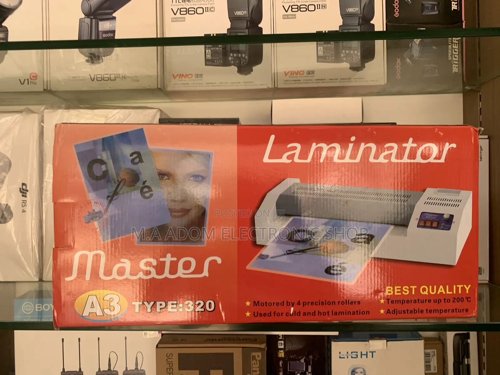 A3/4 Master Fast Hot Cool Laminating Machine