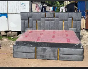 King Size Bed Frame With Mattress