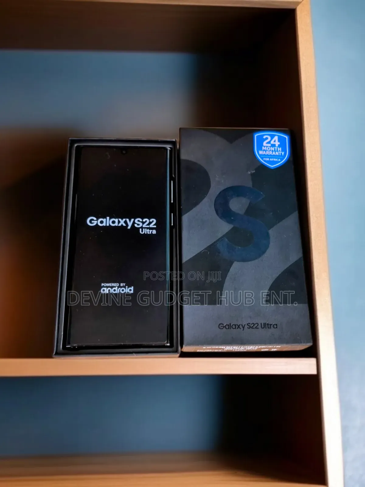 New Samsung Galaxy S22 Ultra 5G 128 GB Black