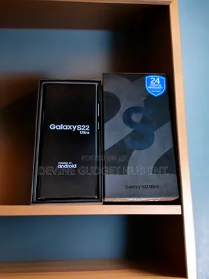 New Samsung Galaxy S22 Ultra 5G 128 GB Black