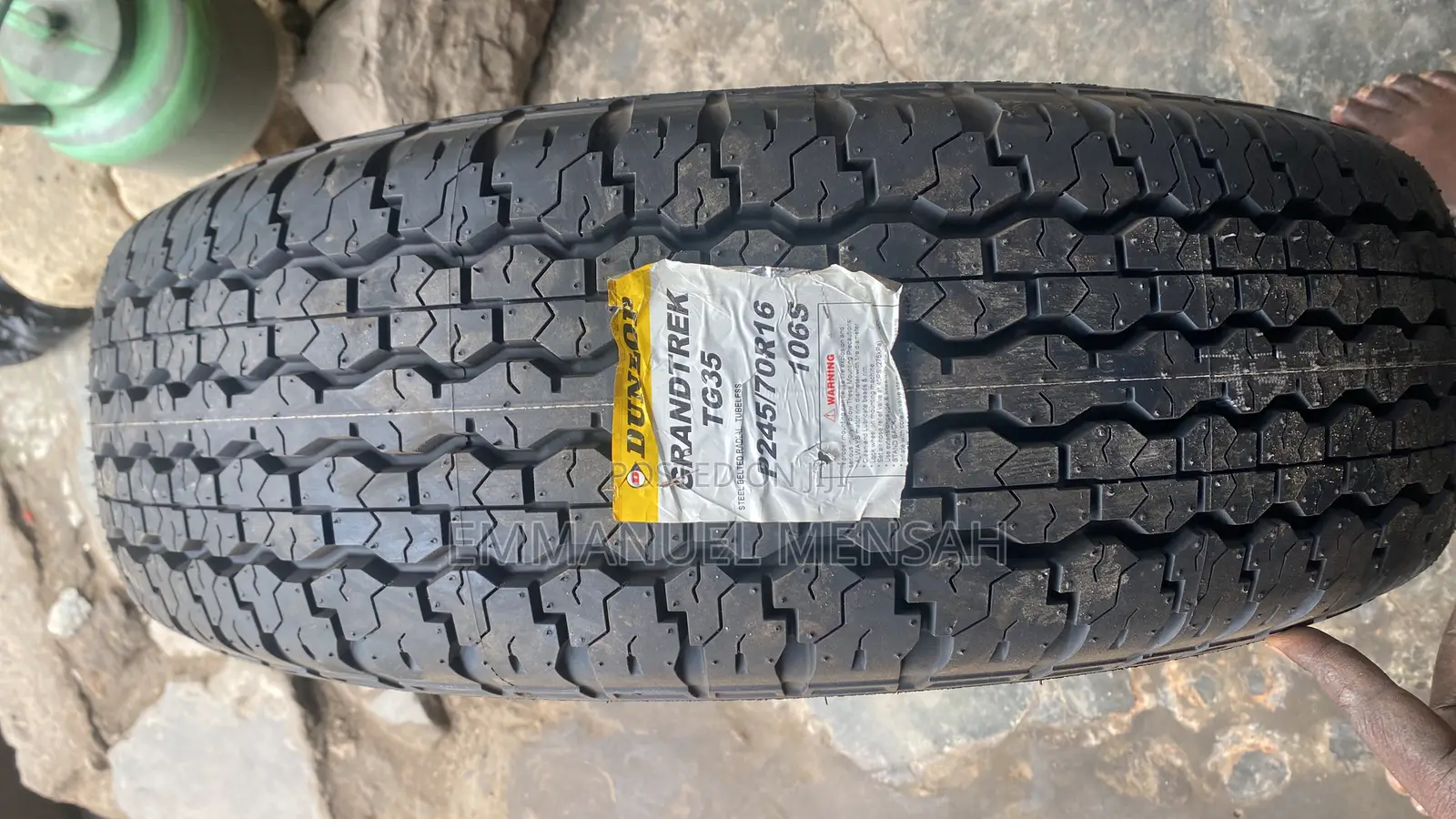 245/70r16 Dunlop Grandtrek Tg35 106s