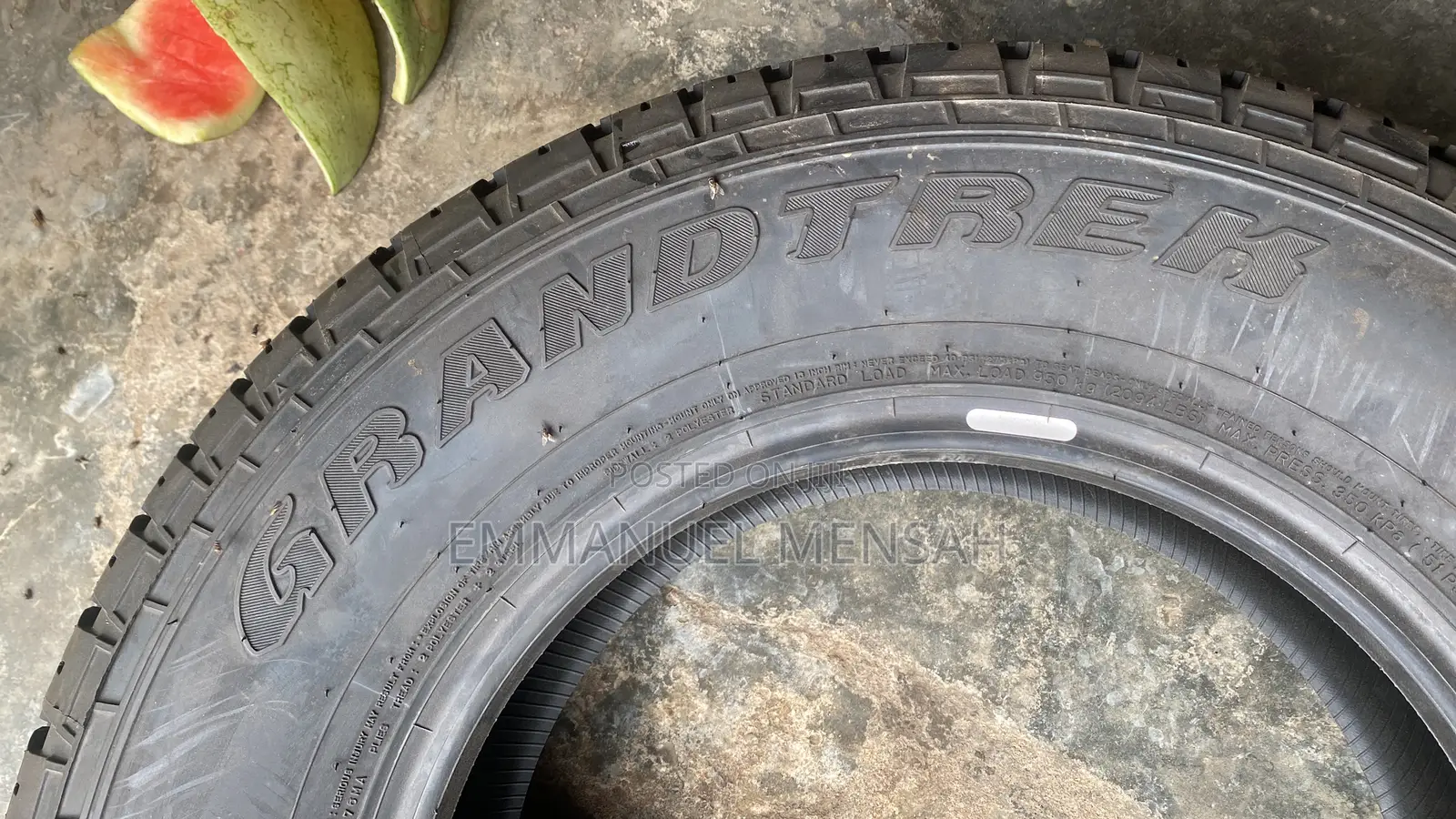 245/70r16 Dunlop Grandtrek Tg35 106s