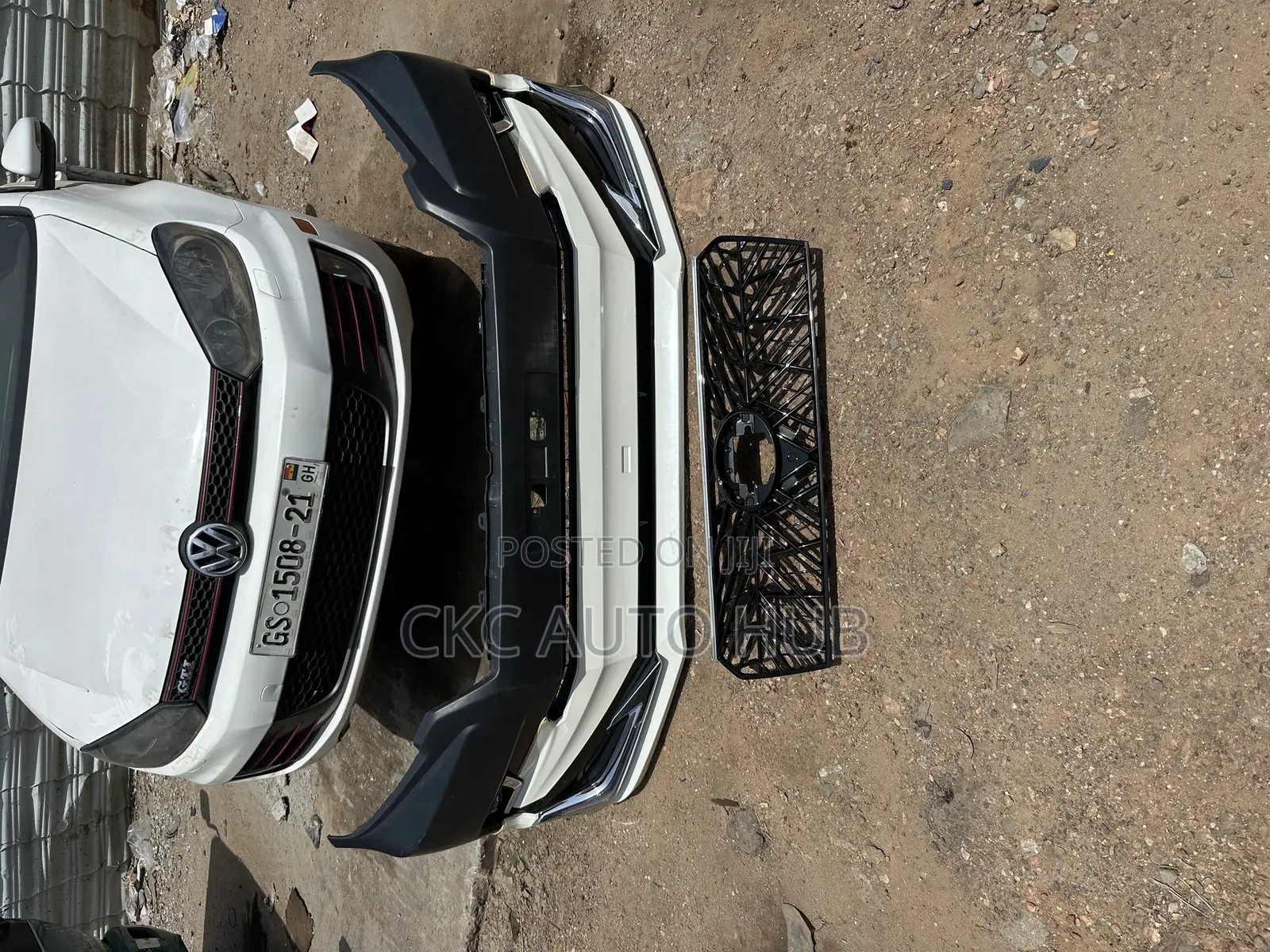 Land Cruiser Prado 2018 To 2022 Front Bumper Complete