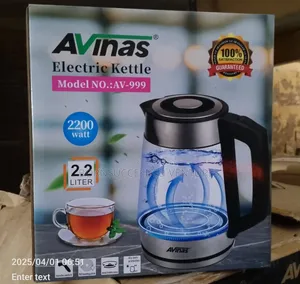 Avinas Glass Kettle 2.2l