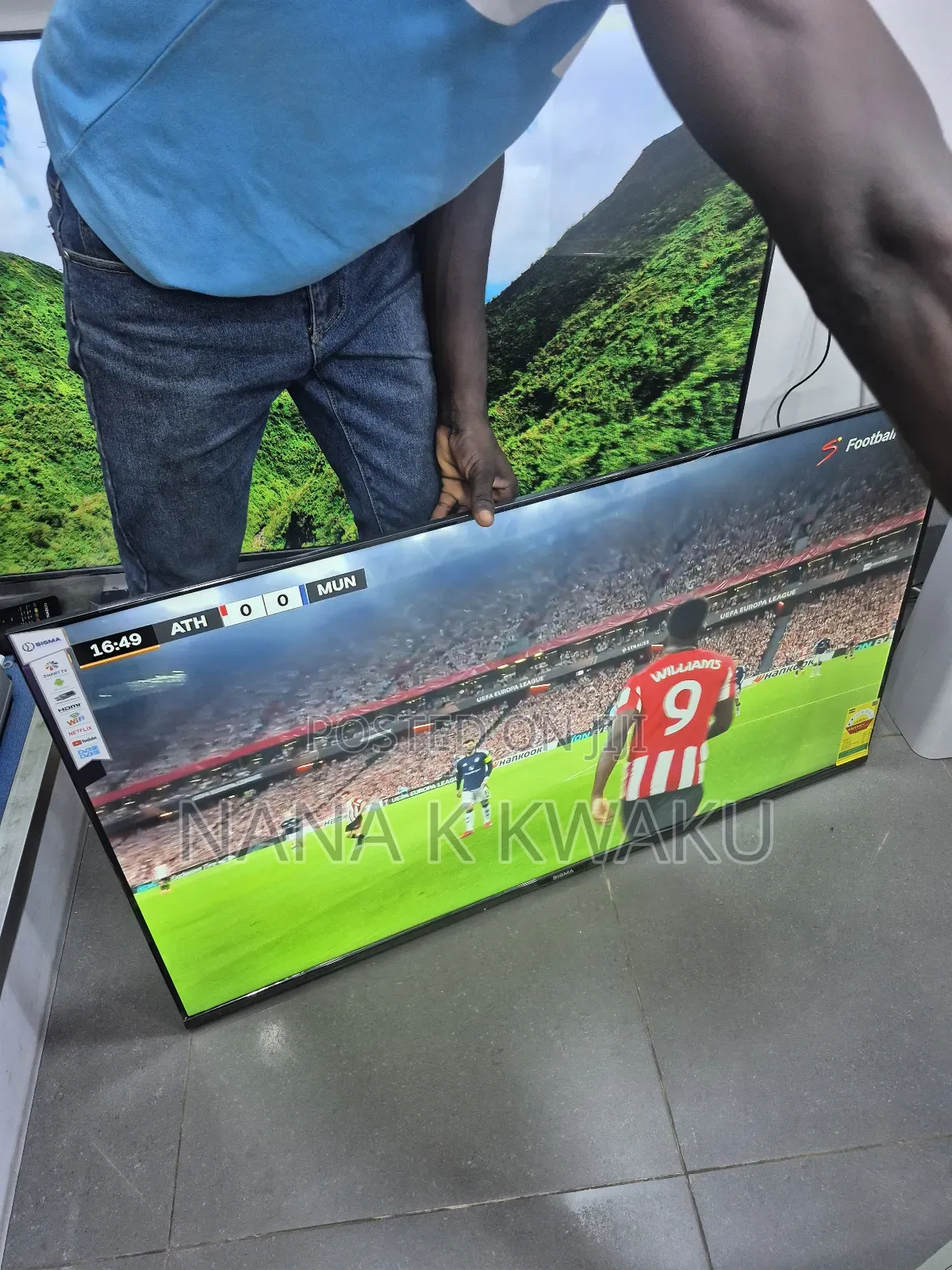 2025 New Nasco 43inches Digital Satellite Tv