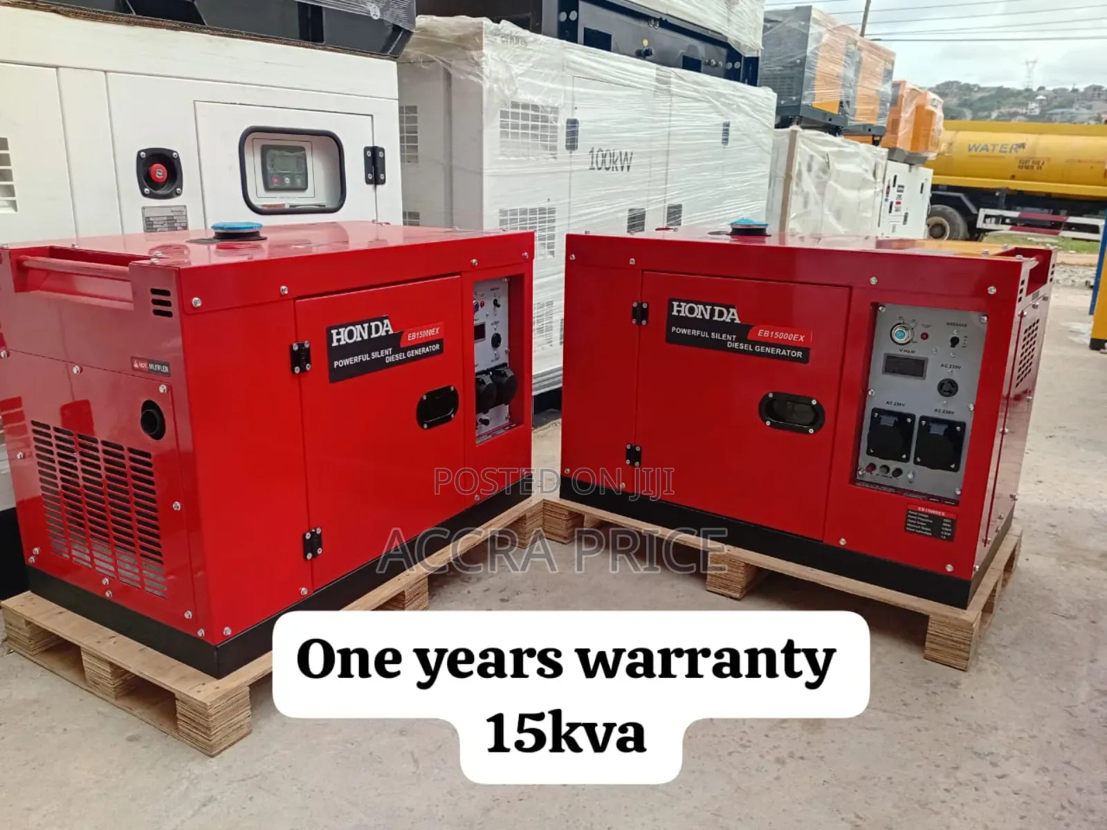 Fault Tolerant 15kva Remote Control Honda Diesel Gen 15kva