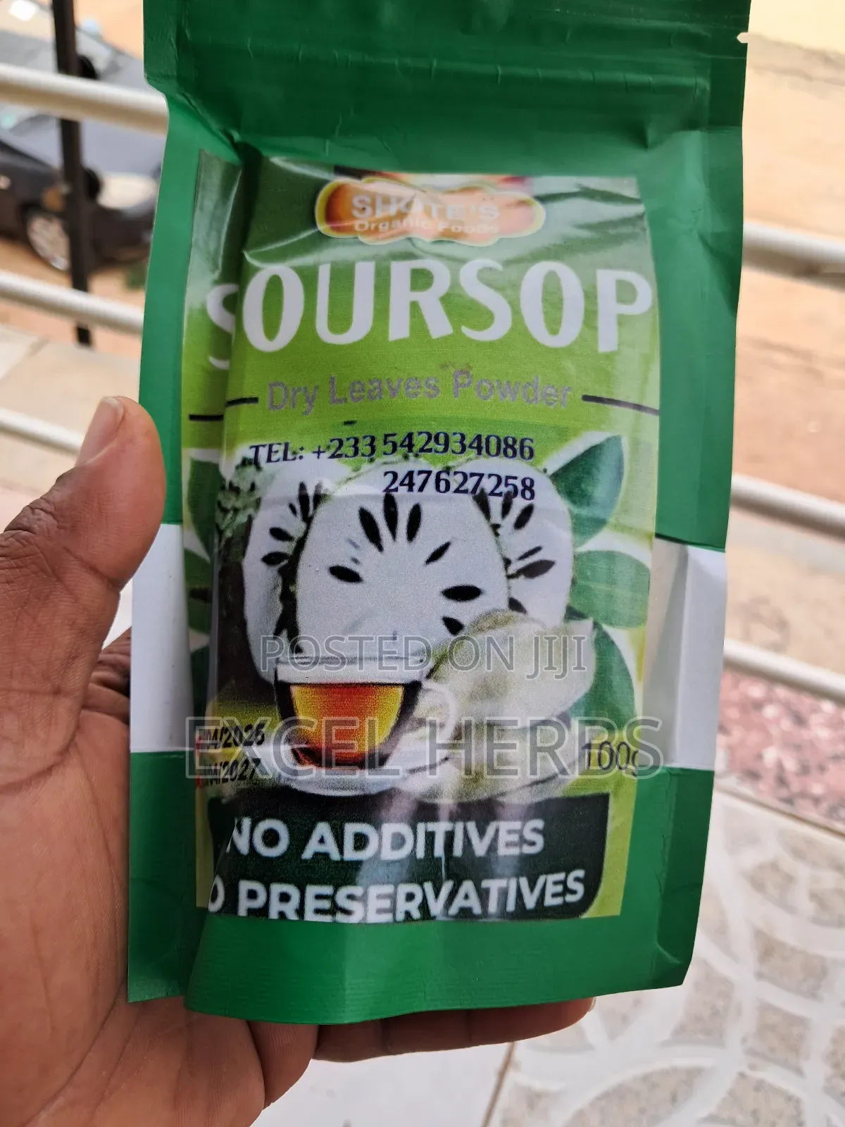 Organic Soursop Leave Powder 100gs