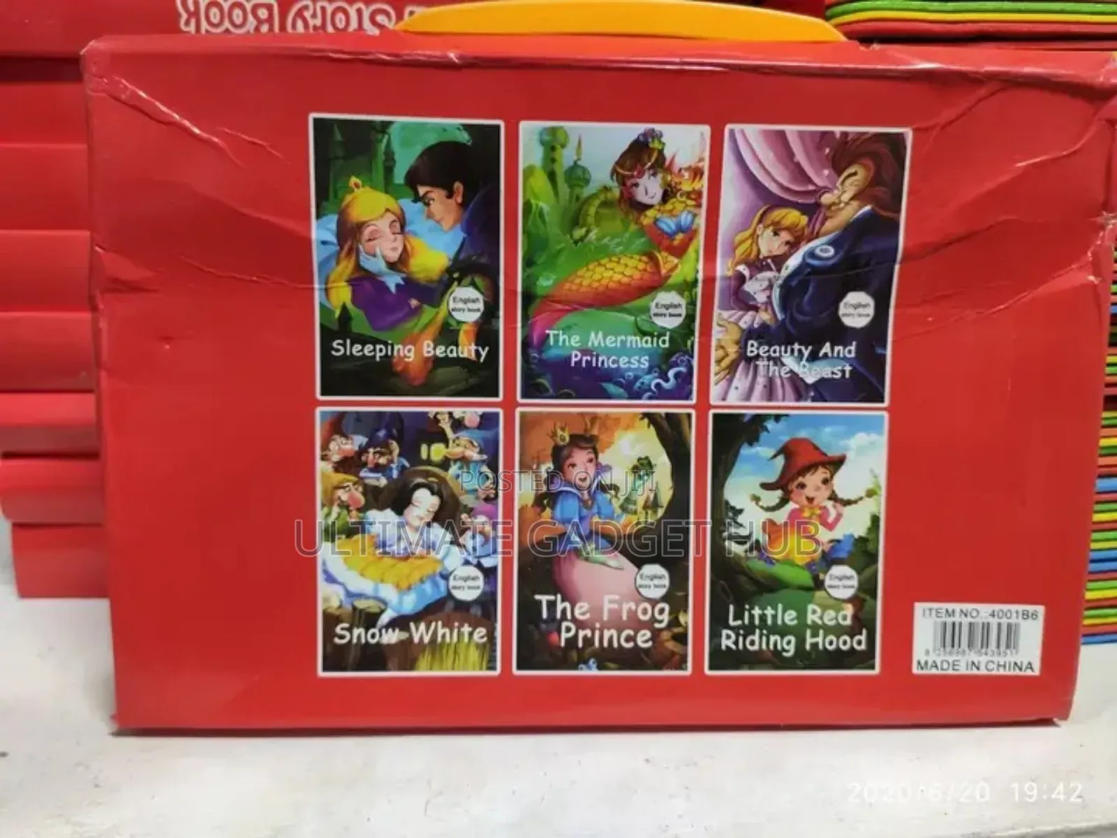 6 In 1 English Story Book