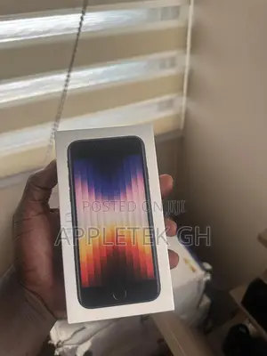 New Apple iPhone SE (2022) 64 GB Black