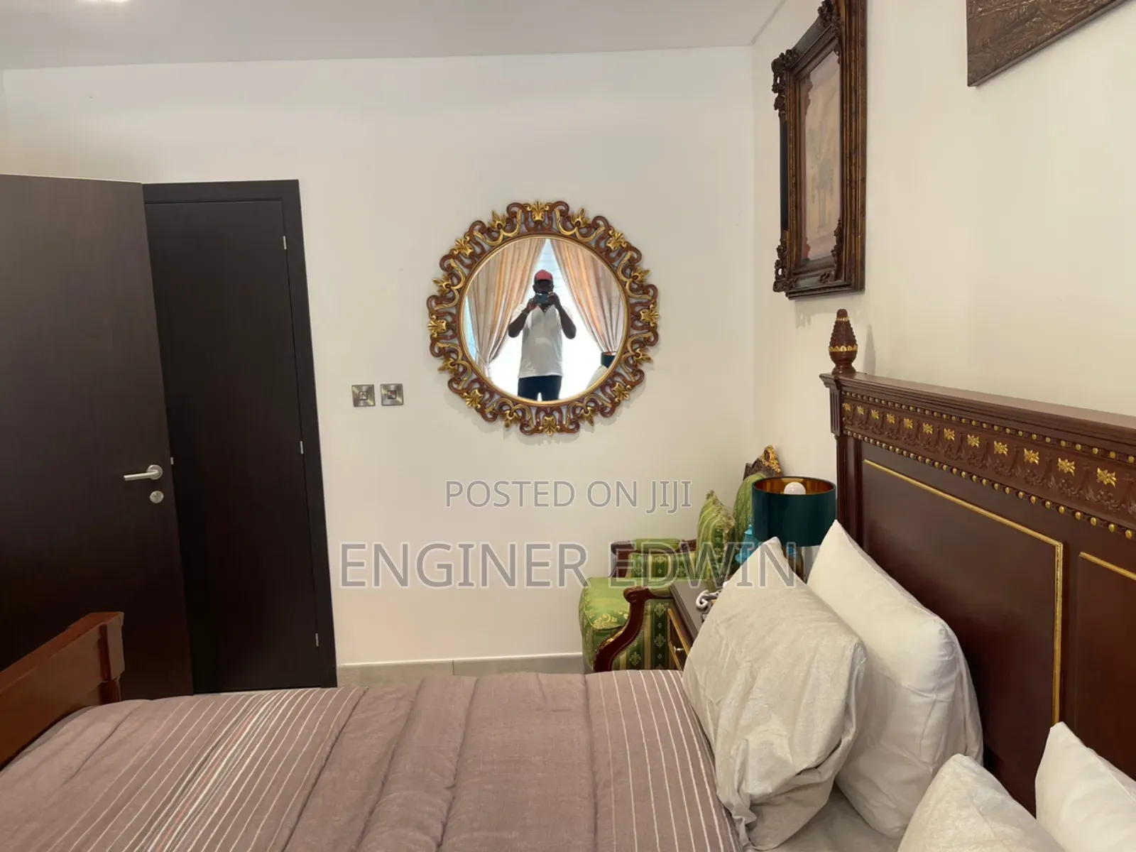 Furnished 1bdrm Room & Parlour in Signature Apartment, East Legon