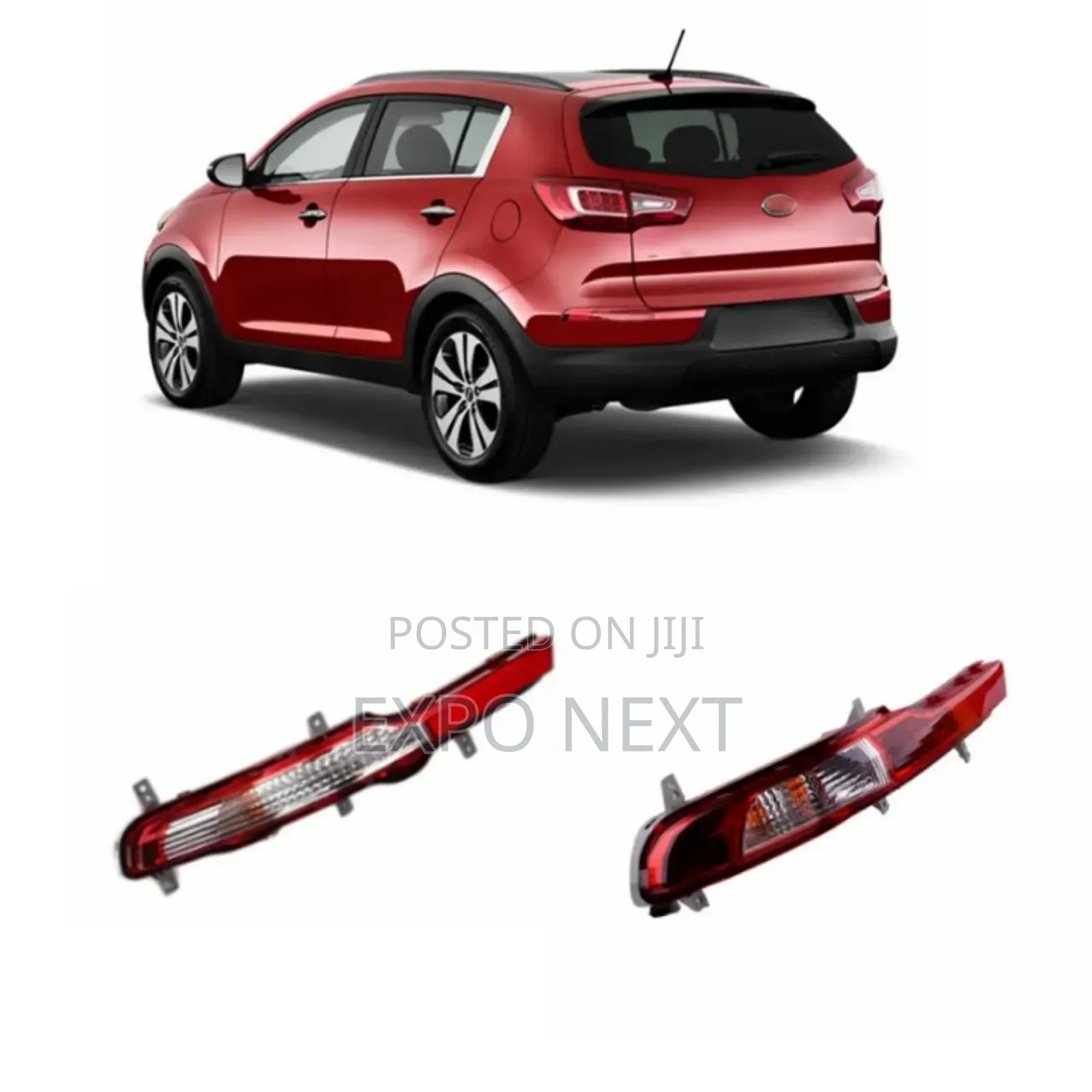 Bumper Reflector Light Lamp for Kia Sportage 2011 2012 2013