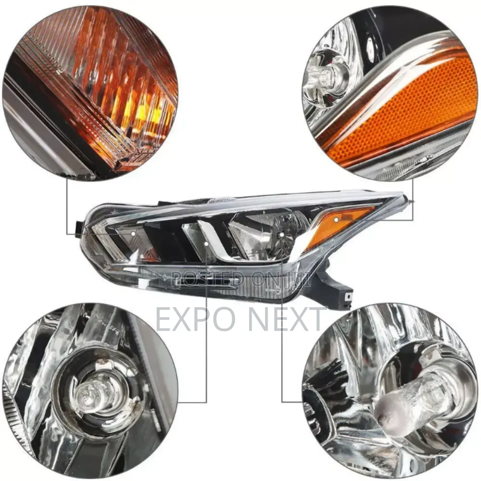 Halogen Headlight for Nissan Versa 2020-2024