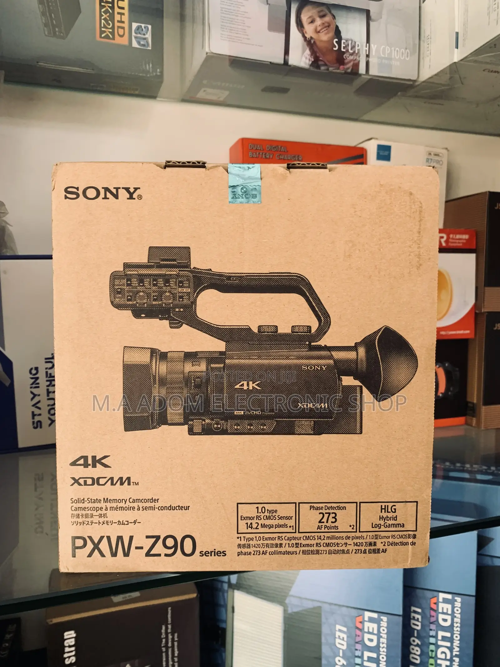 Sony Z90 Handy Video Camera With Super Slow Motion