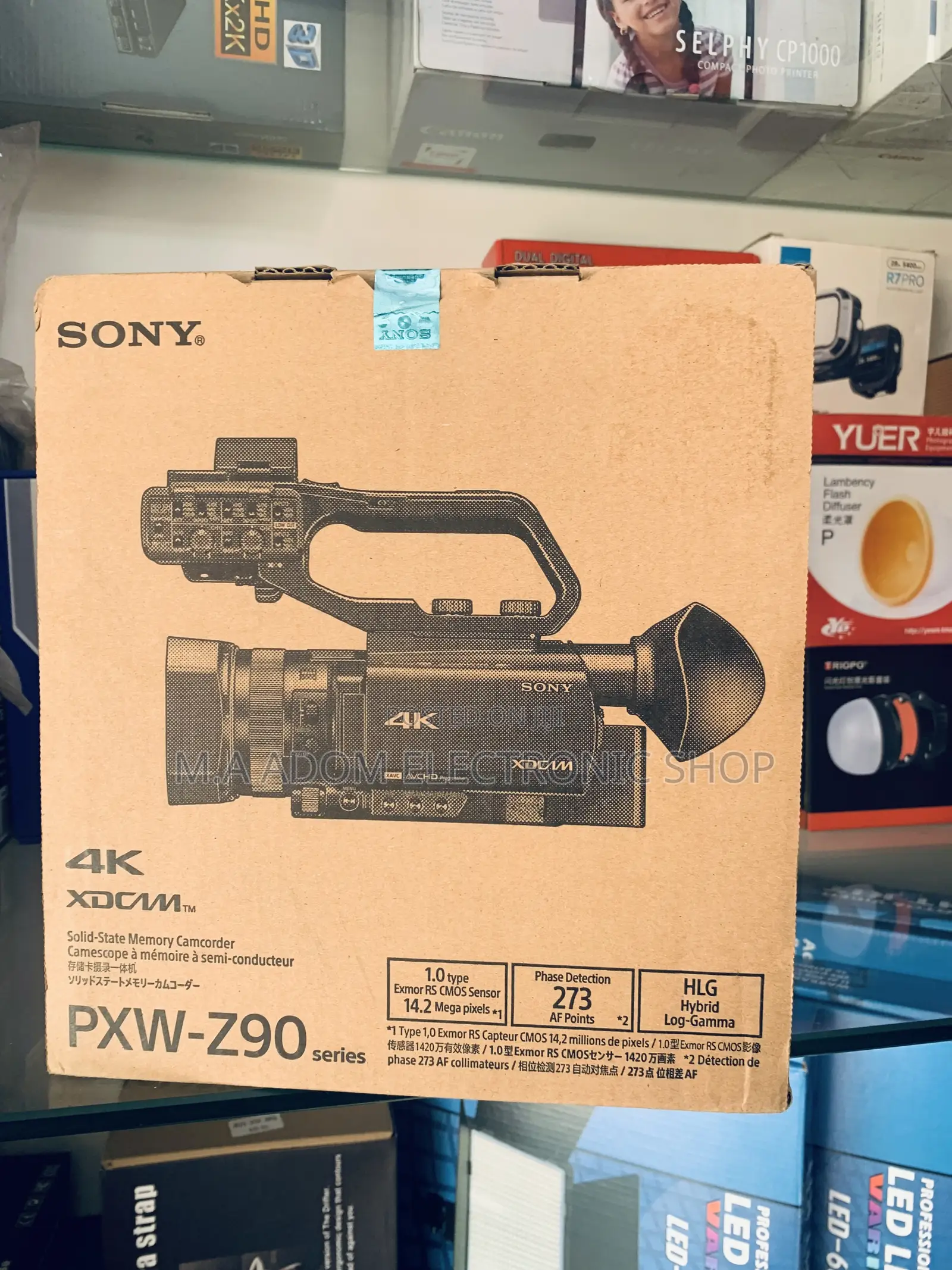 Sony Z90 Handy Video Camera With Super Slow Motion