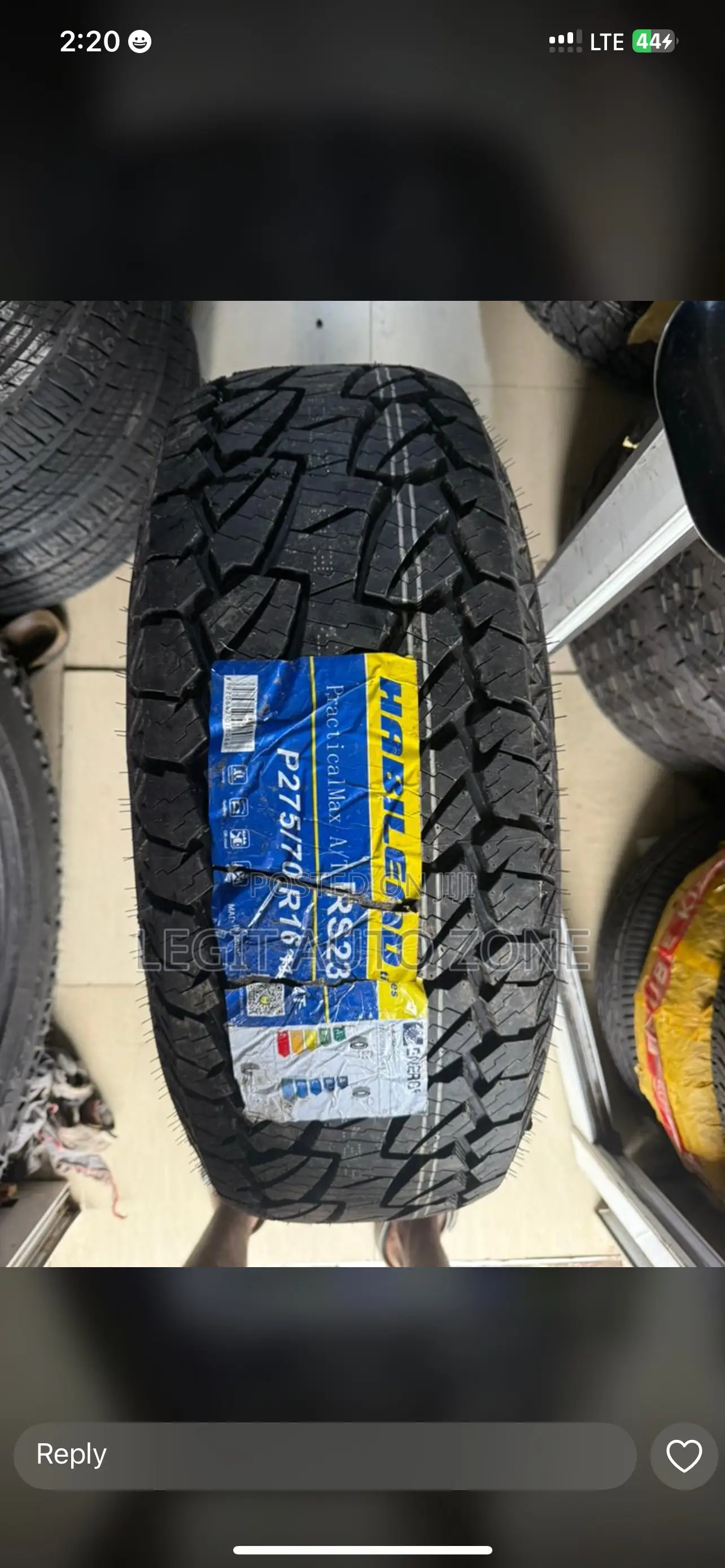 All Types of Car Tires Available in Sizes