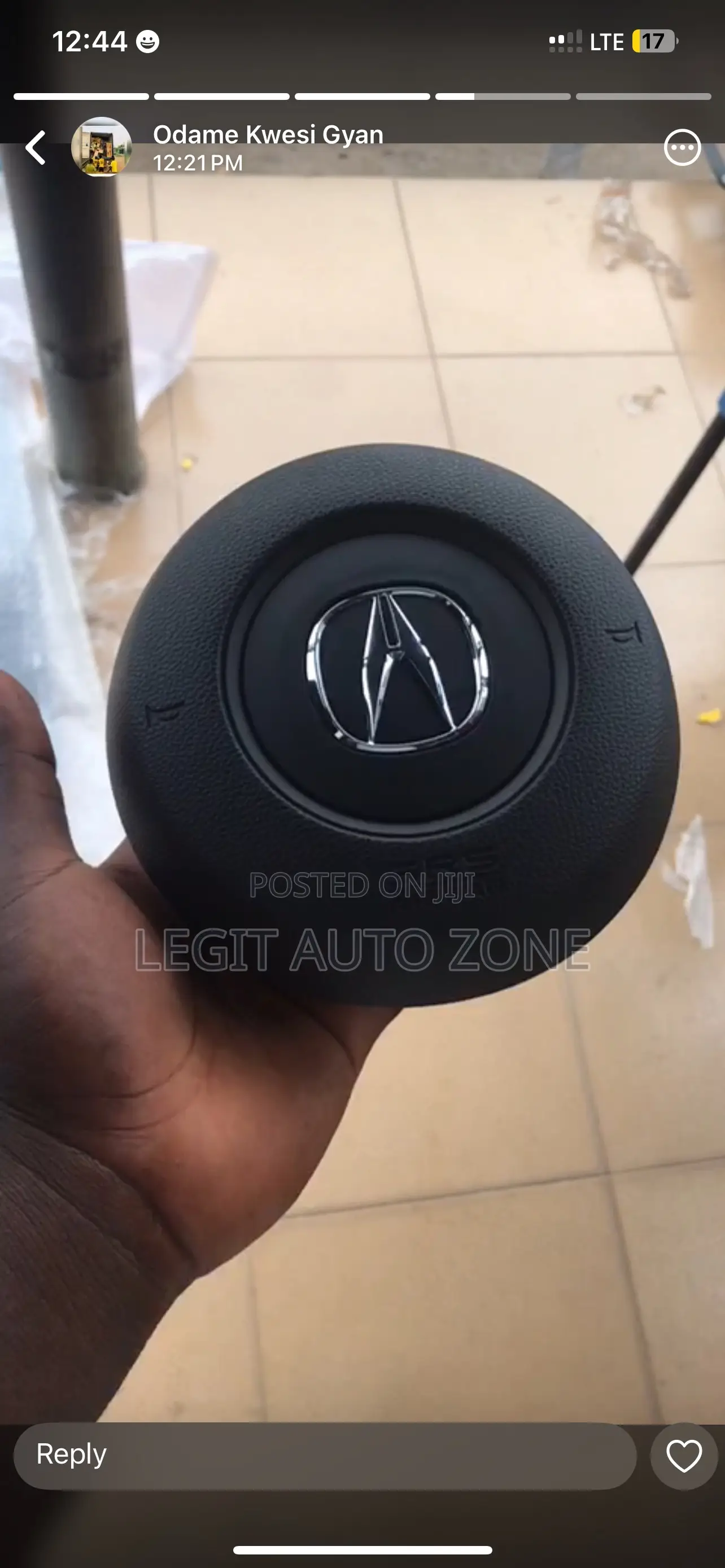 Acura RDX Airbag Cover Available