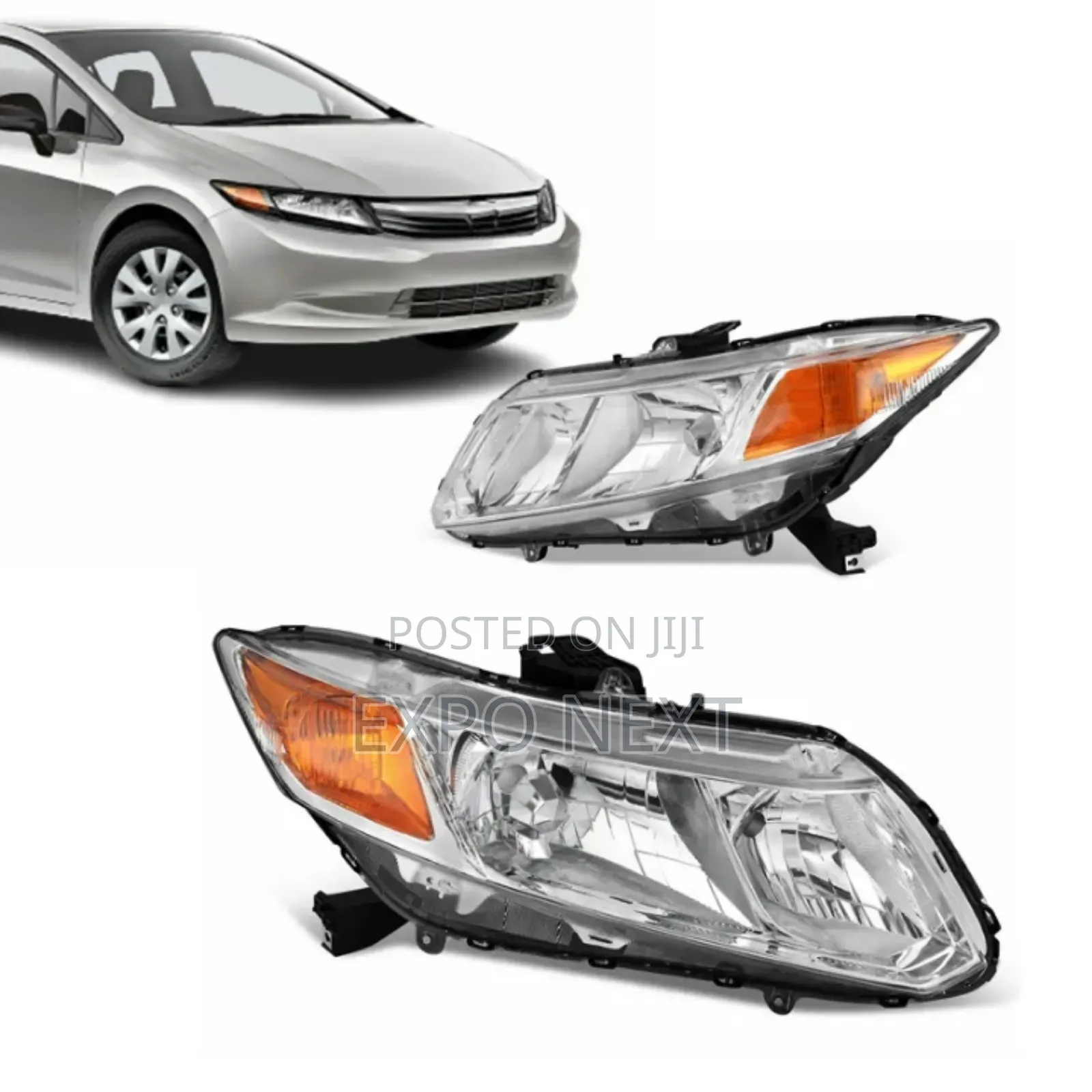 Headlight for Honda Civic Sedab 2012-2015