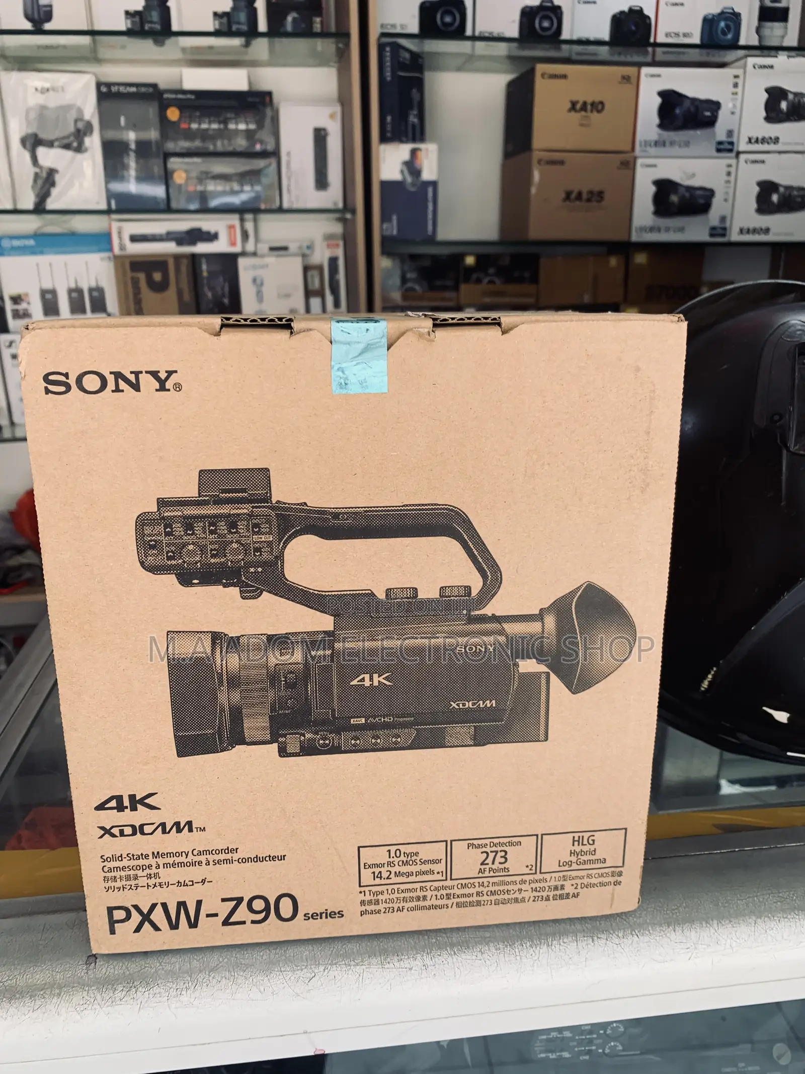 Wi-Fi Direct/ Built in Nd Filters Sony Z90 Studio Camera