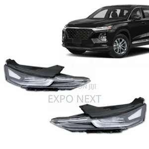Head Lights Front Led Running for Hyundai Santa Fe 2019-2020