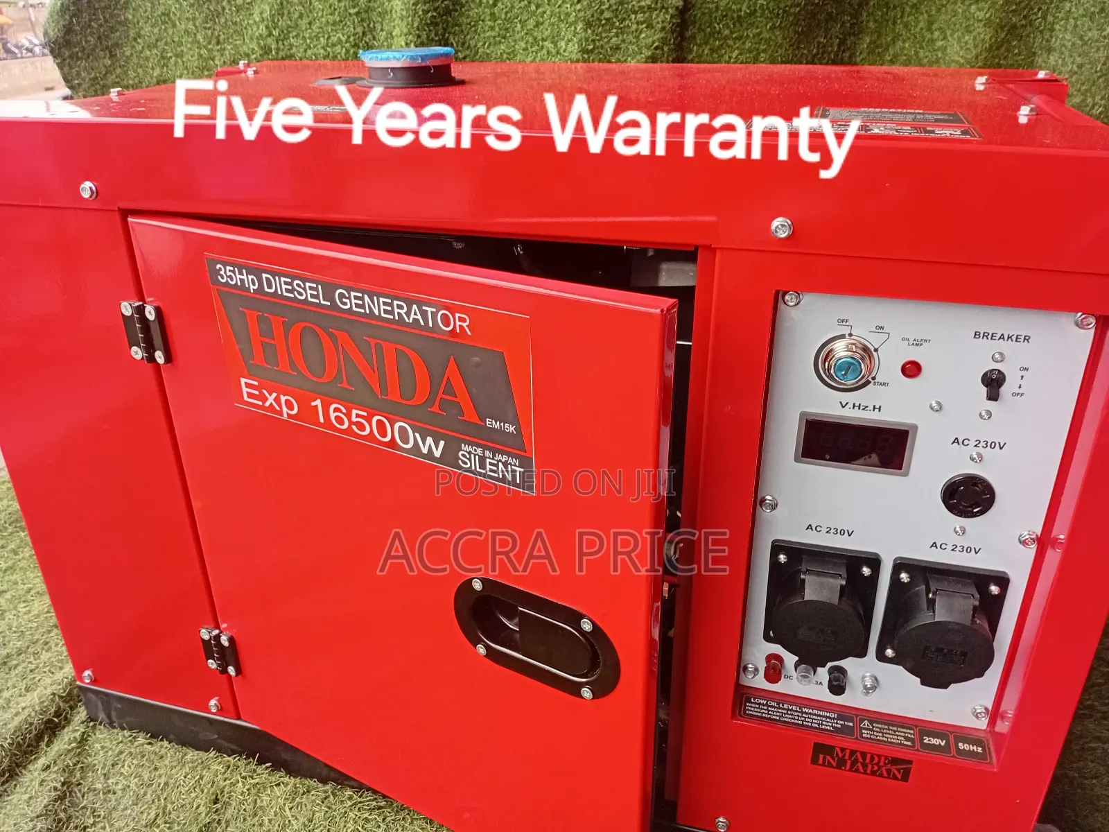 Sleek Honda 15kva Diesel Generator 16500w Honda Gen