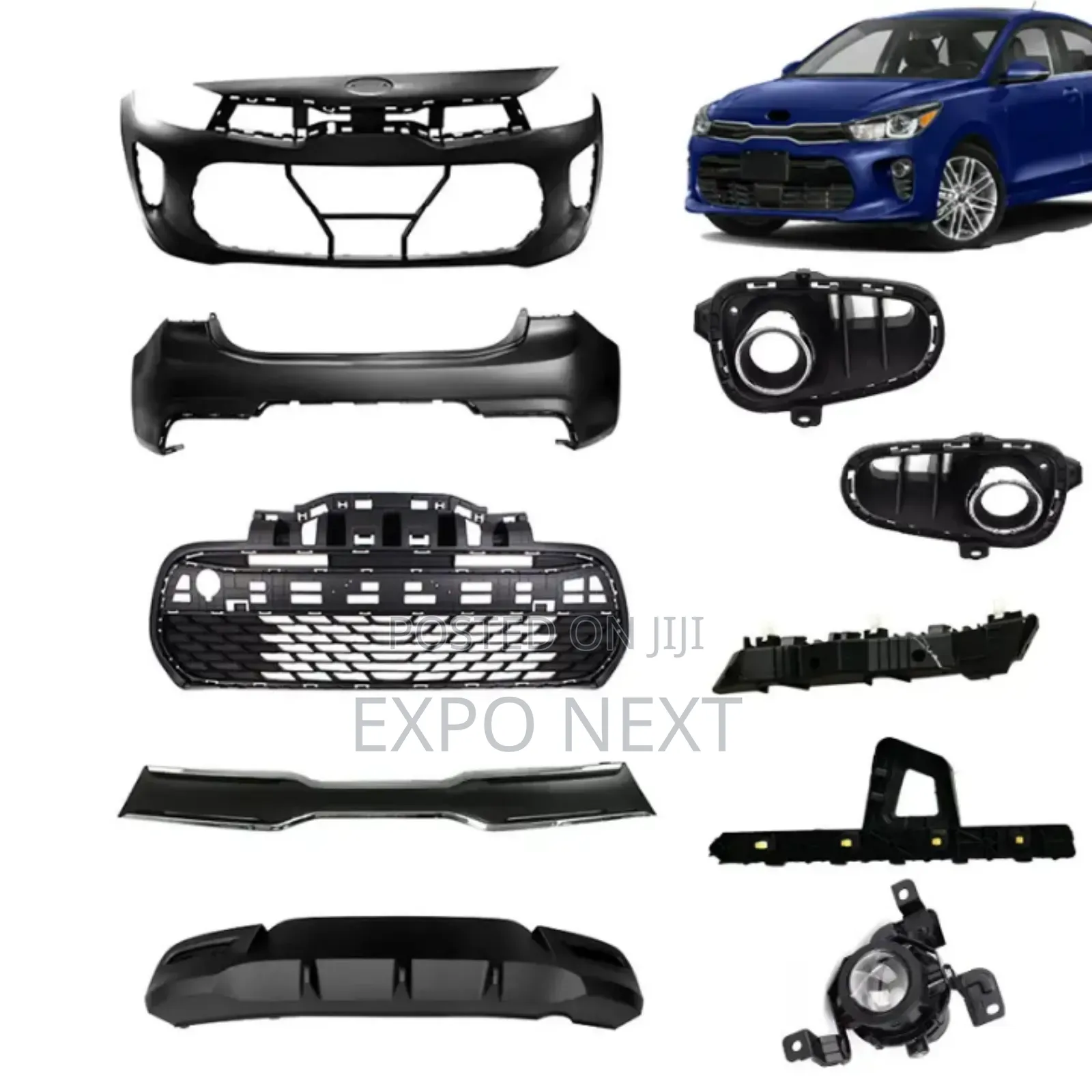 Light Fog Lamps Cover for Kia Rio 2018 -H9020