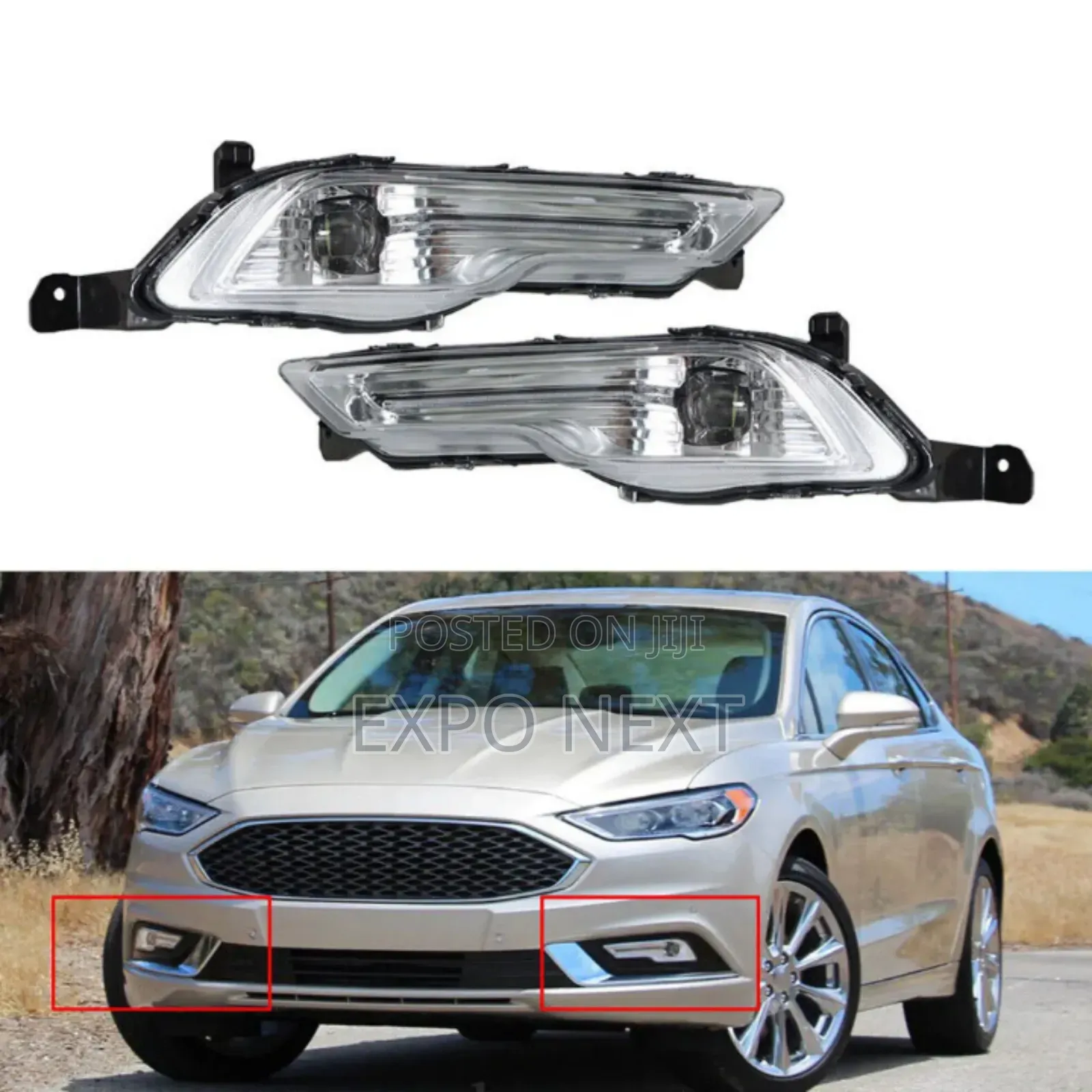 Fog Lamp Assy for 2017-2018 Ford Explorer Fusion