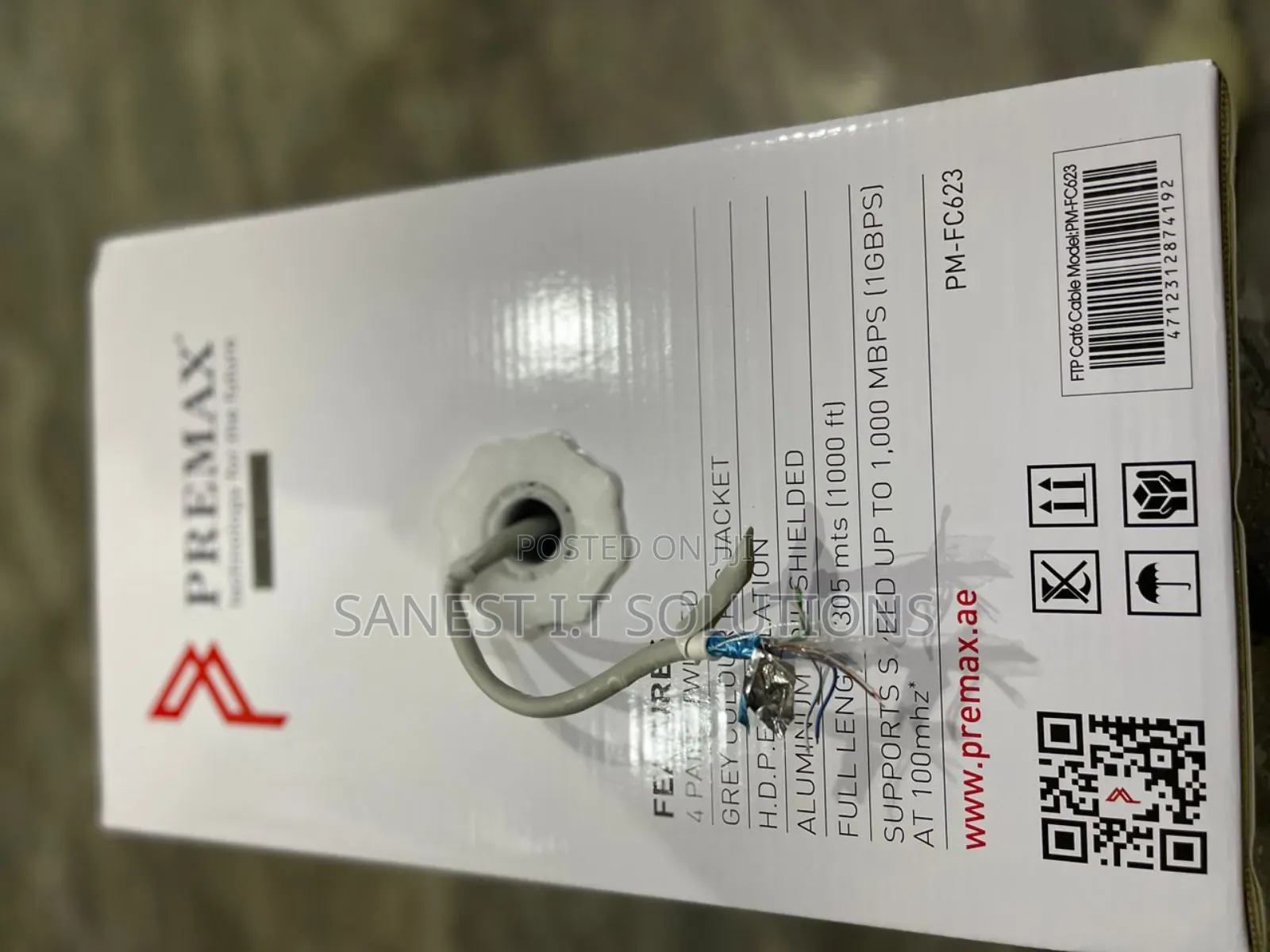 Premax FTP Outdoor With Shield Cat6 Network Cable