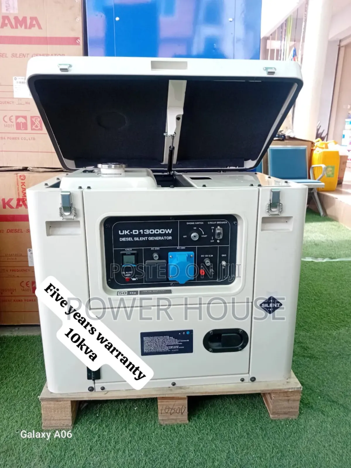 Screen Crack Power Uk Diesel Generator 10kva 13000watts