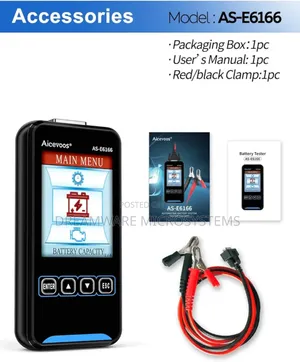 Aicevoos Car Battery Tester 12v/24v, Crank Test