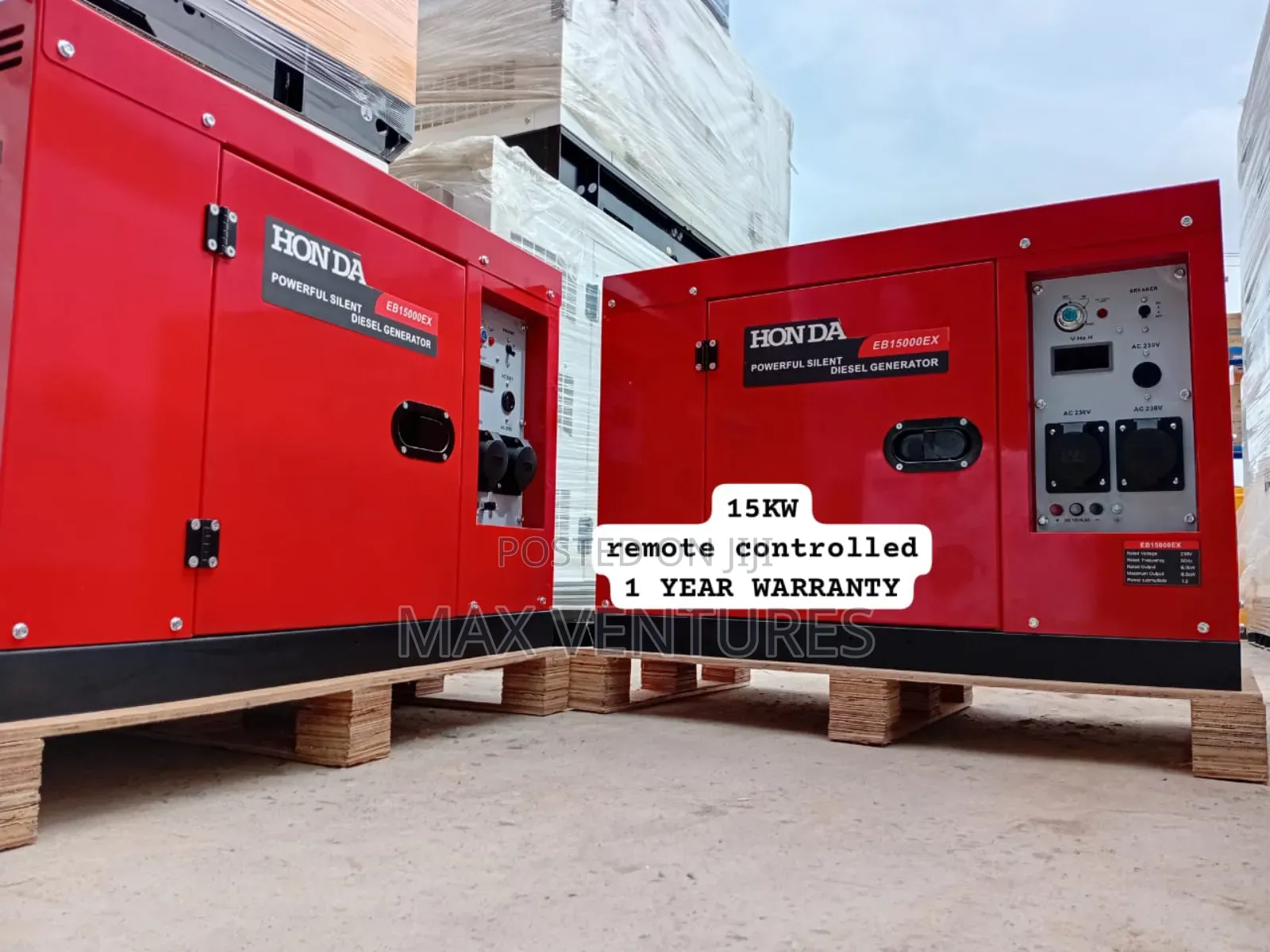 Honda 15kva Power Plus Emergency Power Backup