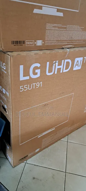 Lg 55" Sleek and Stylish Ut91 Uhd 2024/25 Smart HDR