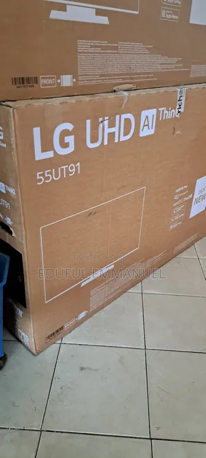 Lg 55" Sleek and Stylish Ut91 Uhd 2024/25 Smart HDR