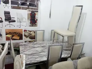 White Marble Dining