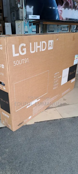 Lg 50" Sleek and Stylish Ut91 2024/25 Uhd Smart Uk Model
