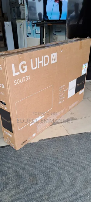 Lg 50" Sleek and Stylish Ut91 2024/25 Uhd Smart Uk Model