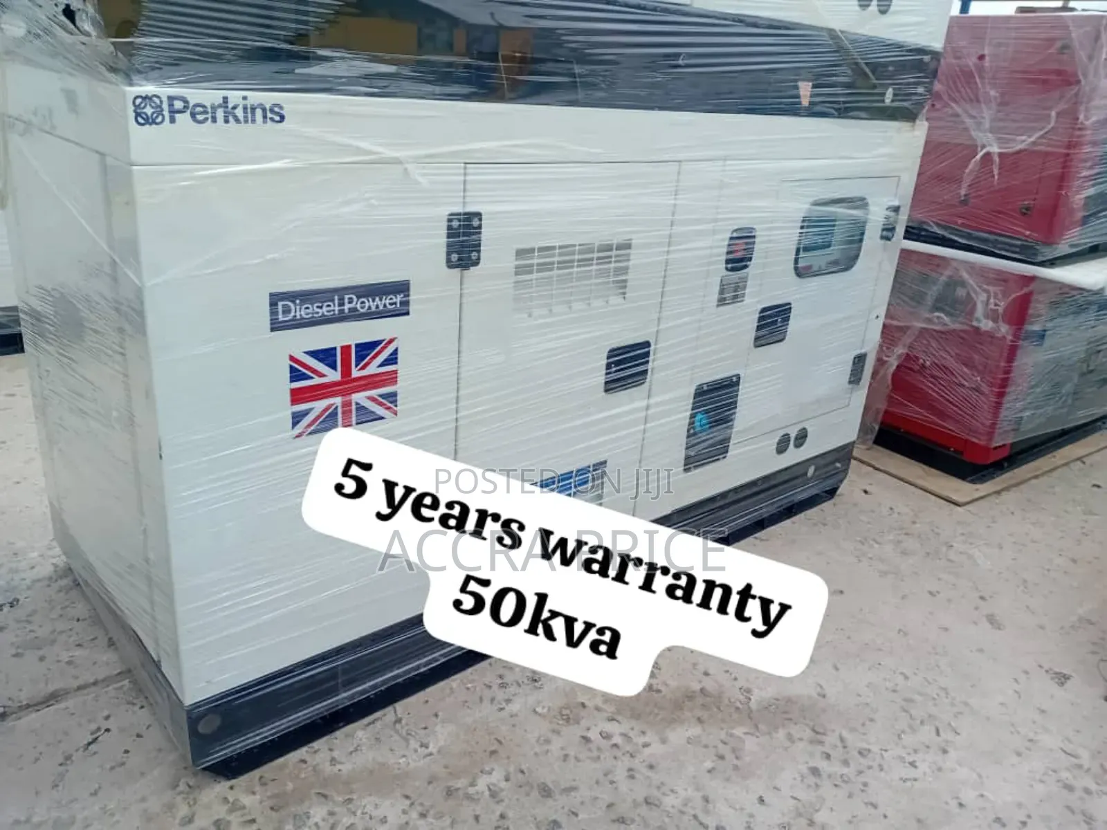 Uninterrupted Power 50kva Perkins Diesel Generator 50kw Uk