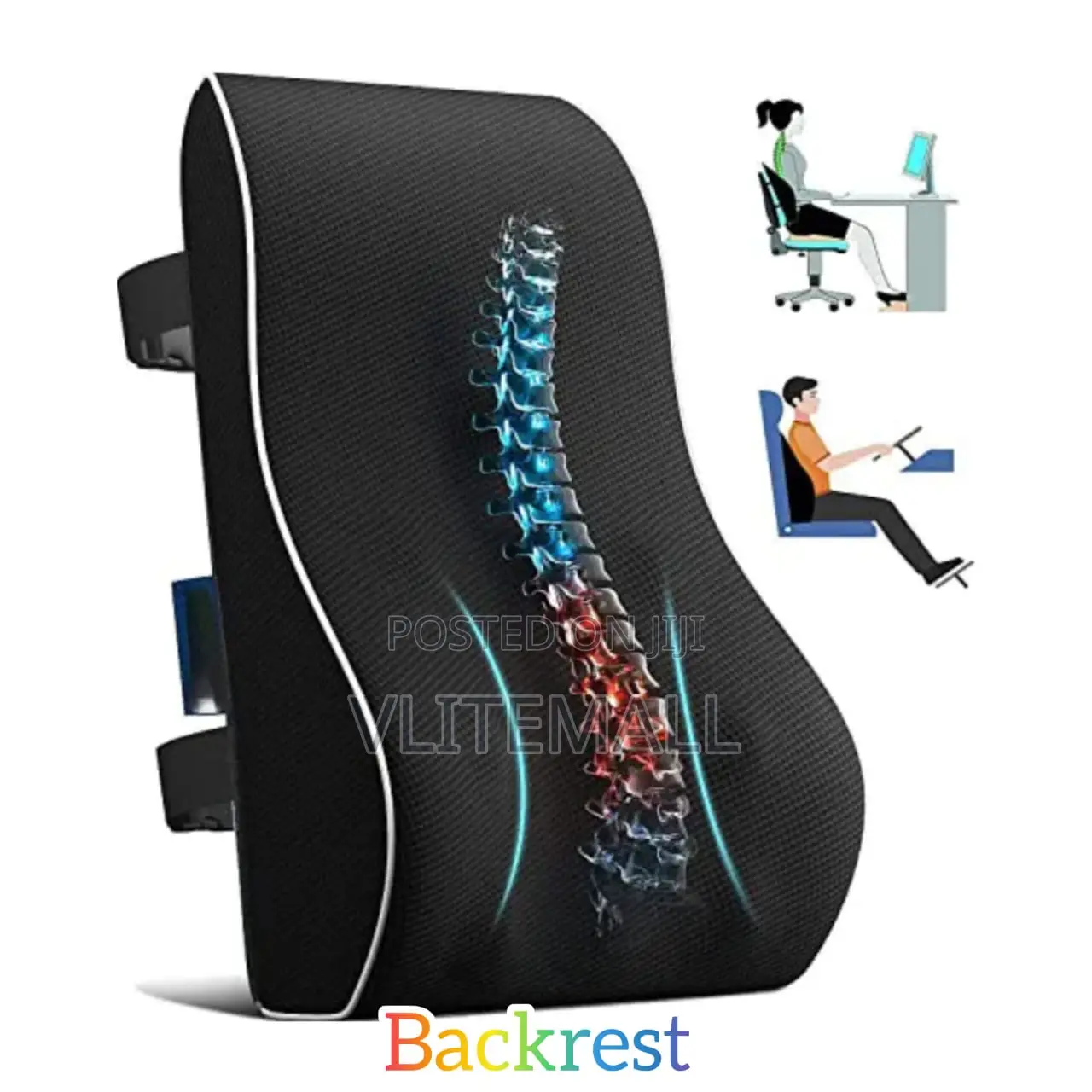 Chiropratic Back Lumbar Support Pillow