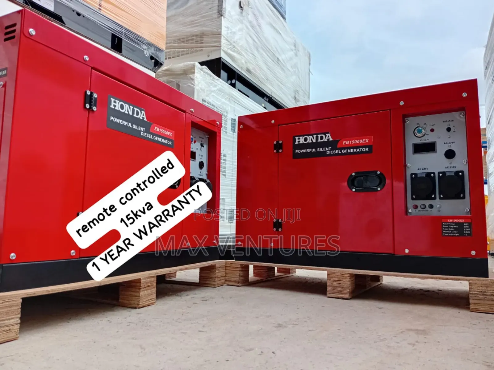 Honda 15kva Diesel Powered Generator Gencore
