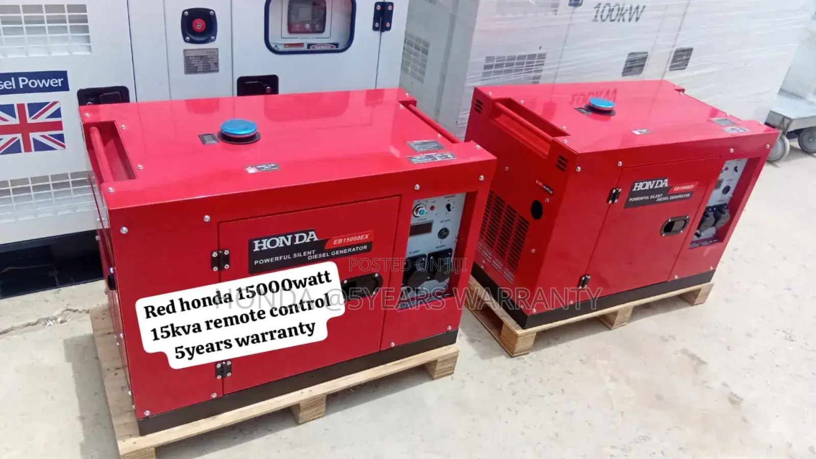Power Your Appliances With Honda 15kva 15000watt Generator