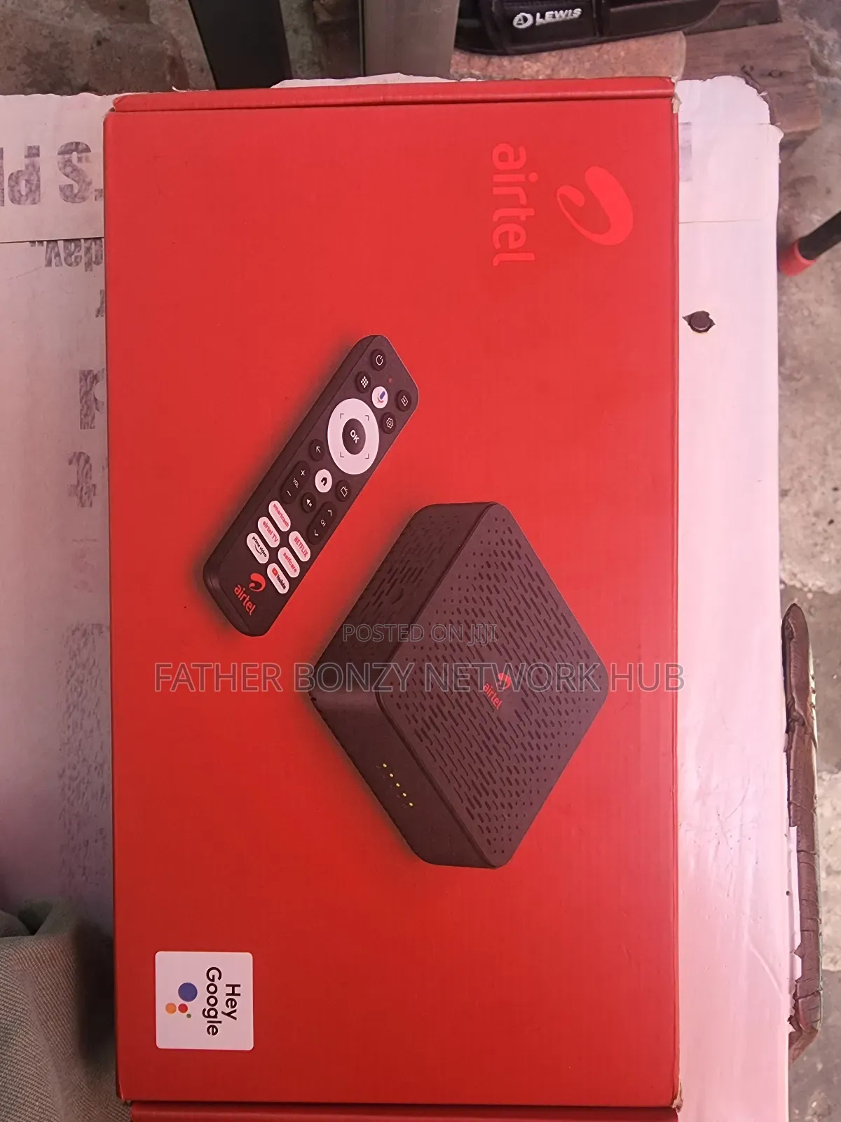 4g Airtel Router With Android Tv Box(Smart Tv Box)