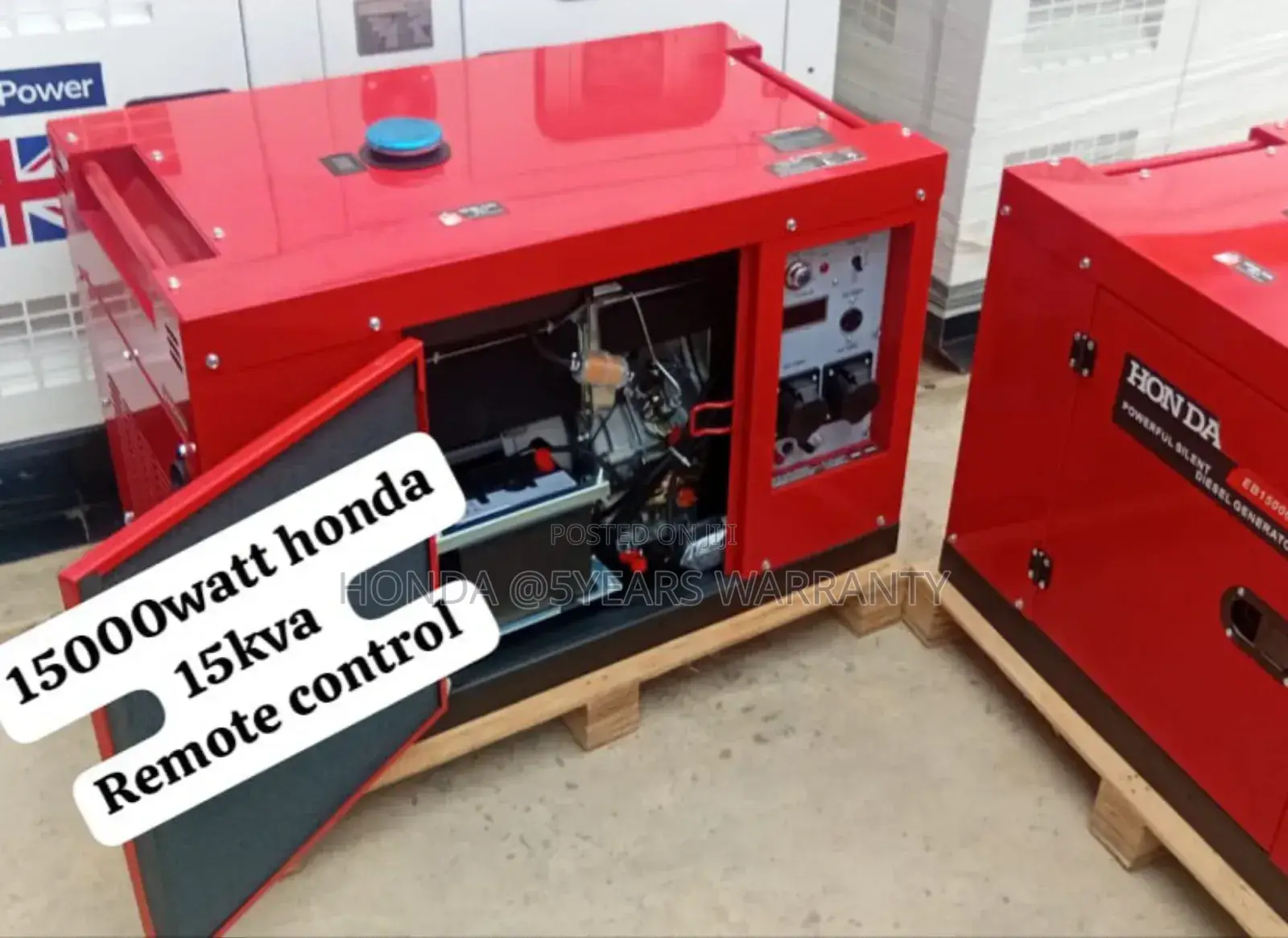 Empower Your Day With Honda Generator 15000watt 15kva Silent