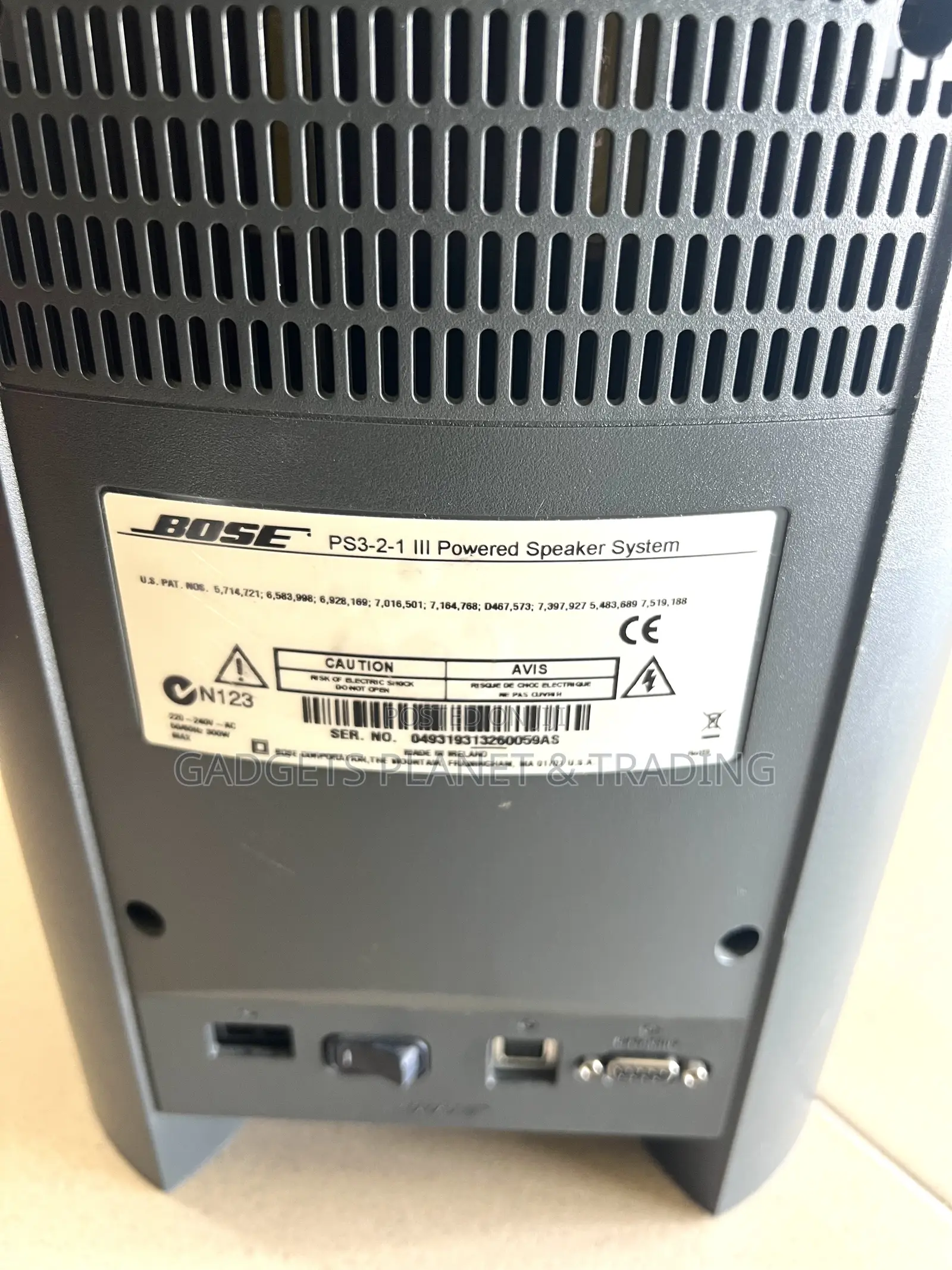 Bose Ps3-2-1 Series 3 Powered Speaker System + Remote