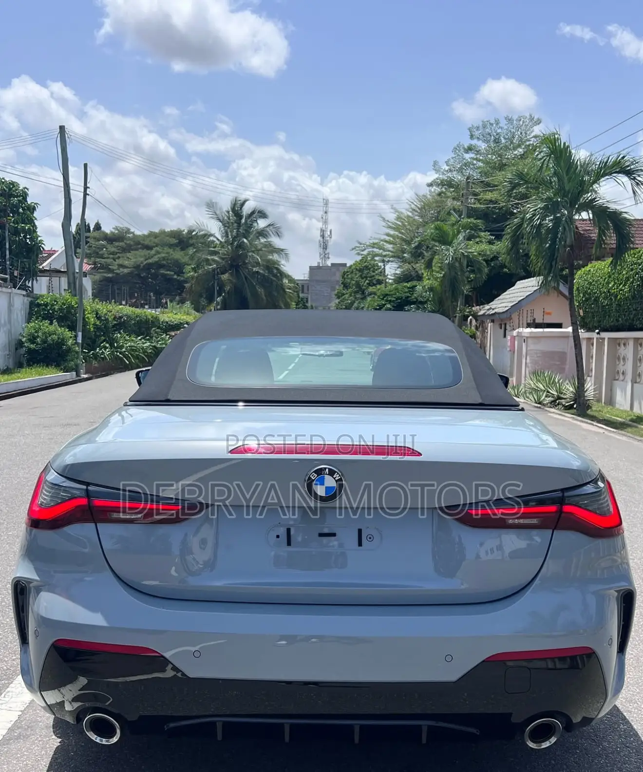 BMW 430 430i xDrive Convertible 2025 Gray