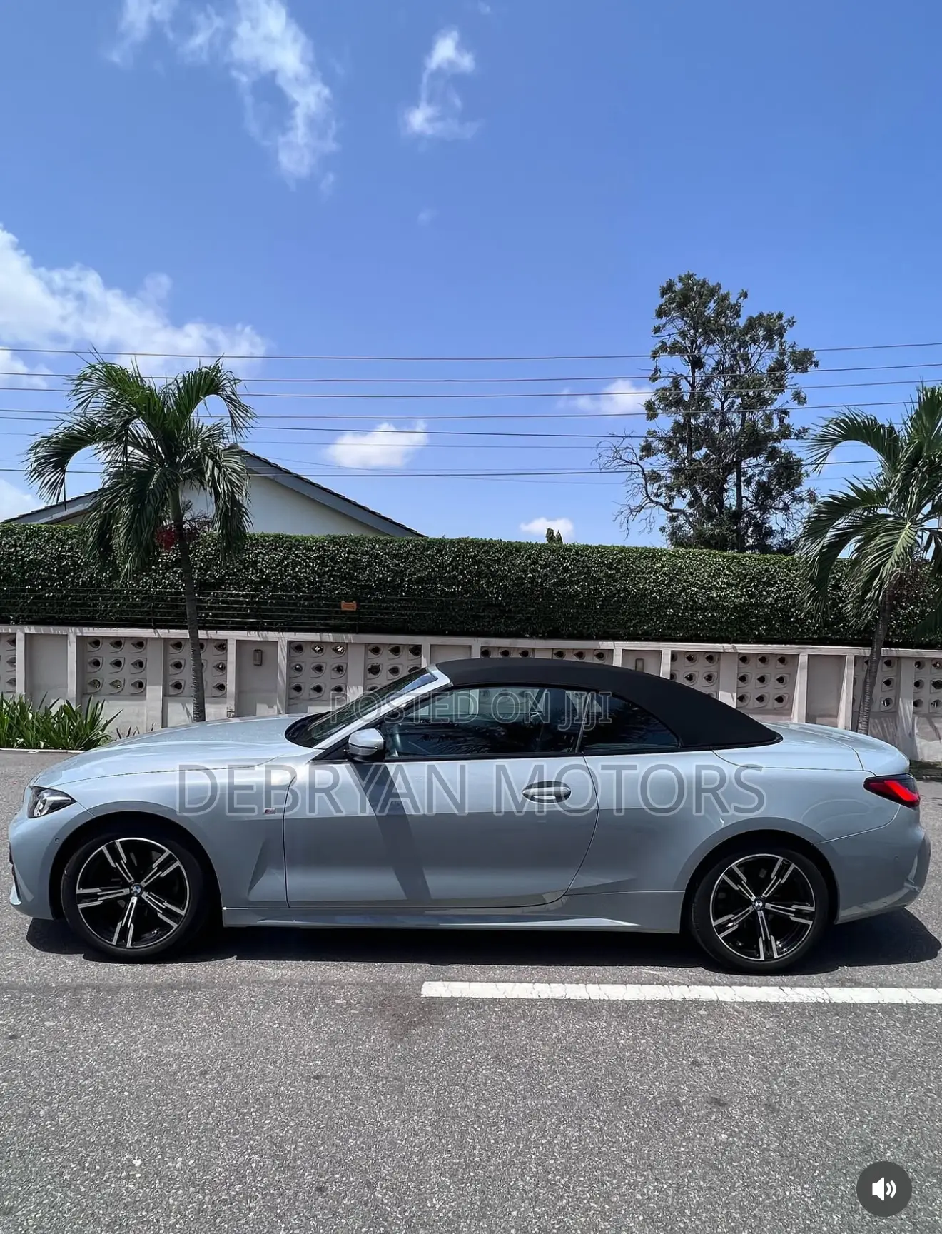 BMW 430 430i xDrive Convertible 2025 Gray