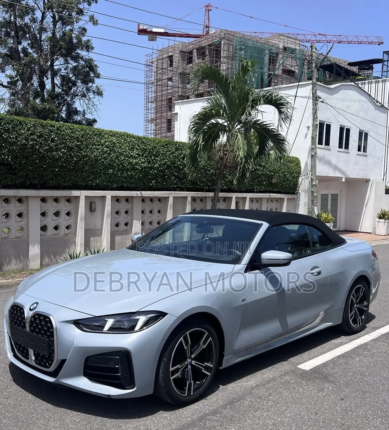 BMW 430 430i xDrive Convertible 2025 Gray