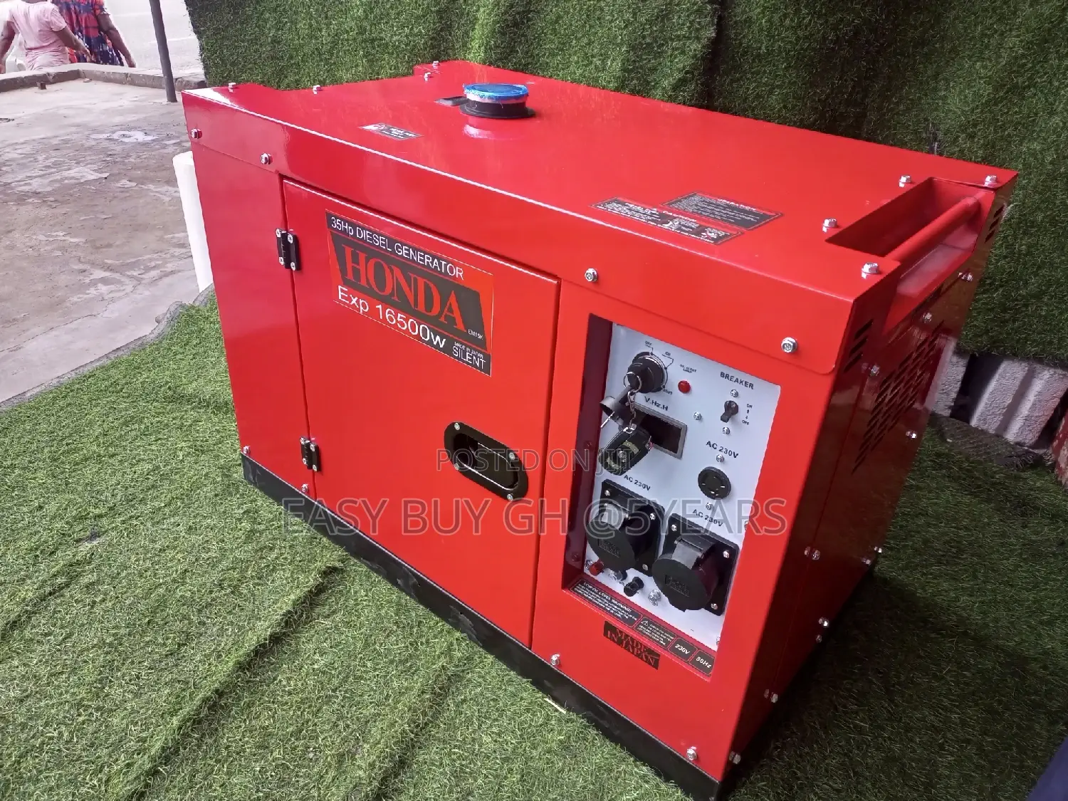 Lifetime Remote Control Geneset Honda Geneset15kva Diesel