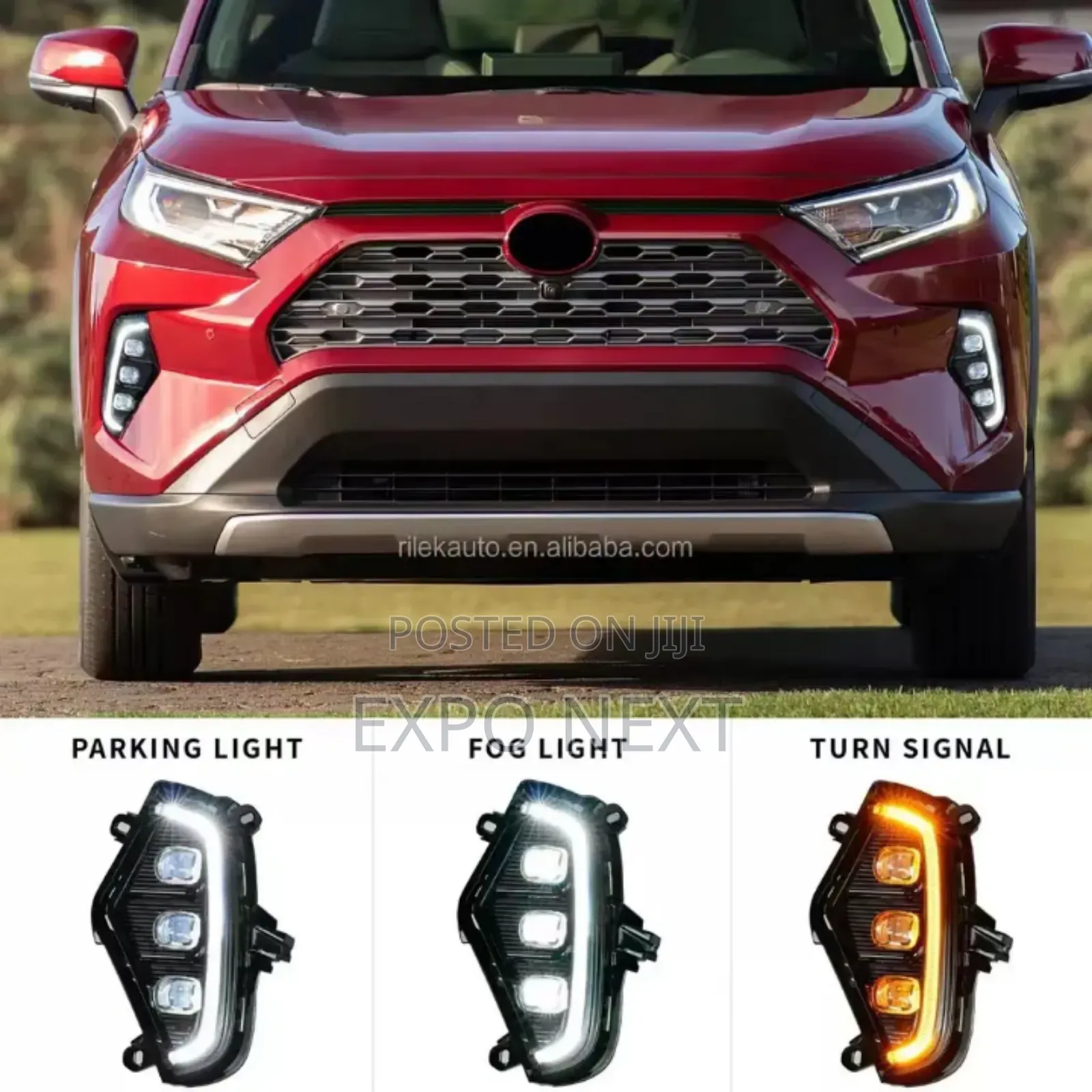 Fog Light Led Toyota Rav4 2019-2022 Waterproof And New Model