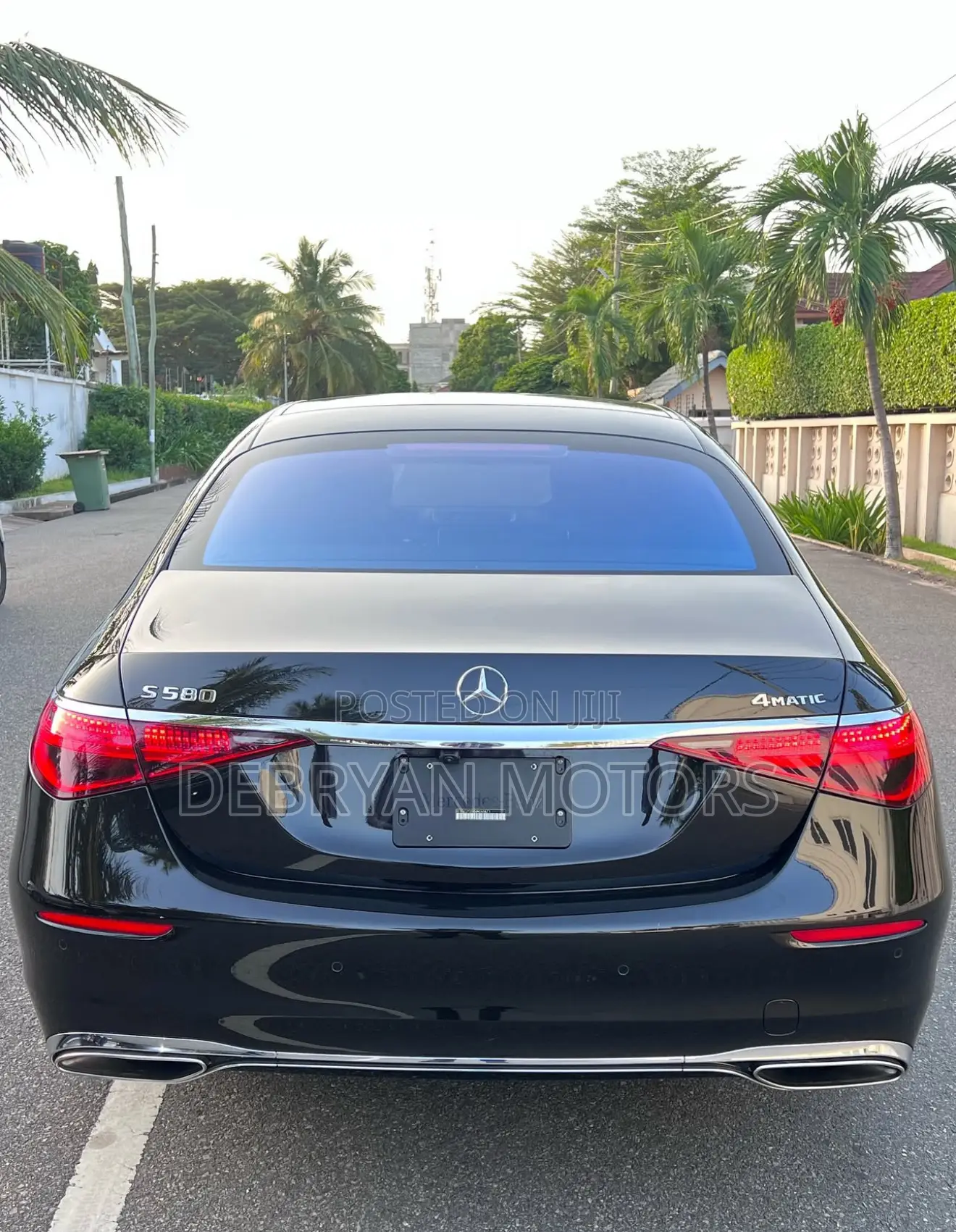 Mercedes-Benz S-Class S 580 4MATIC 2022 Black