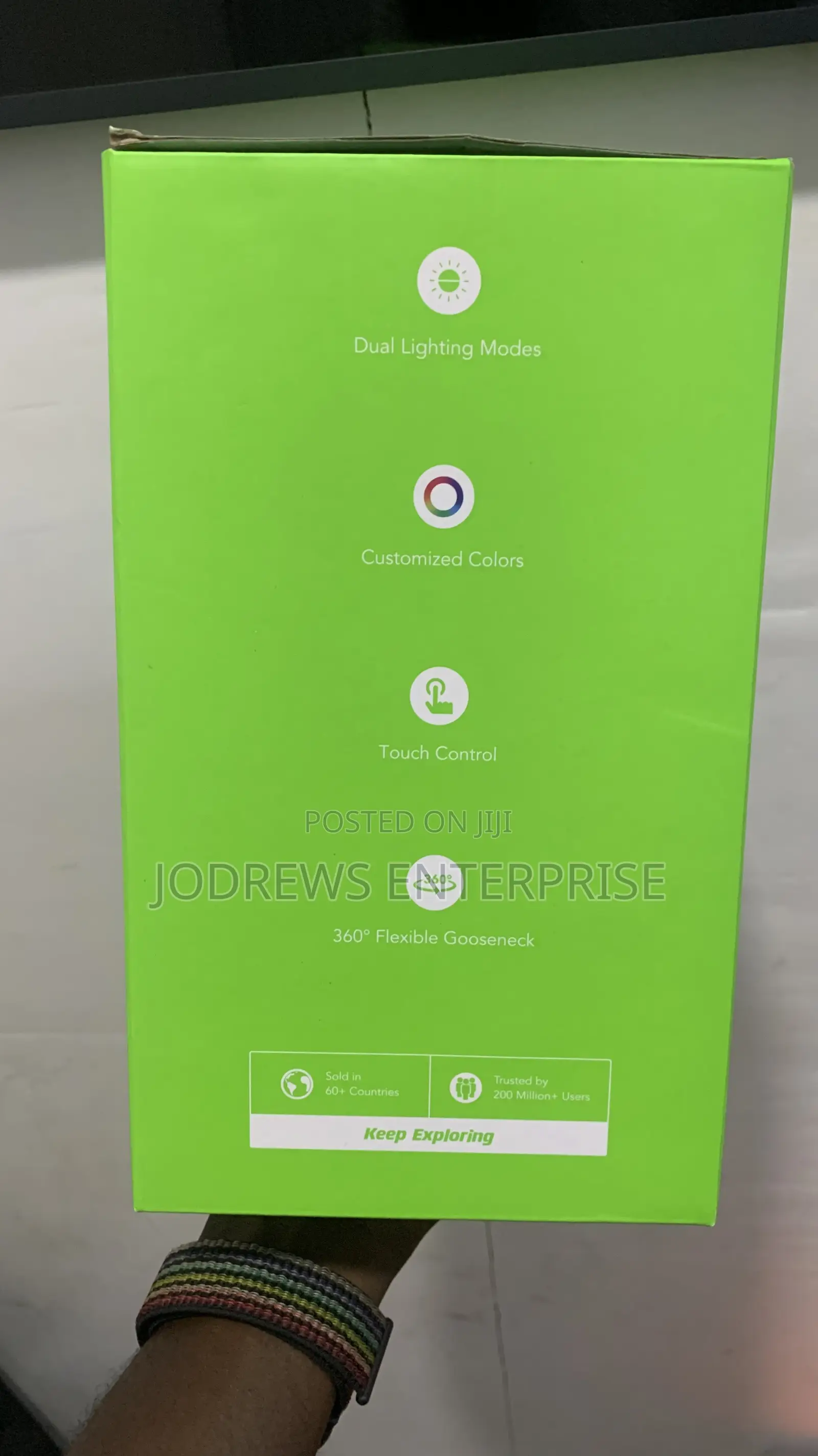 Oraimo Corner Glow 5w RGB Ambient Light Desktop Lamp