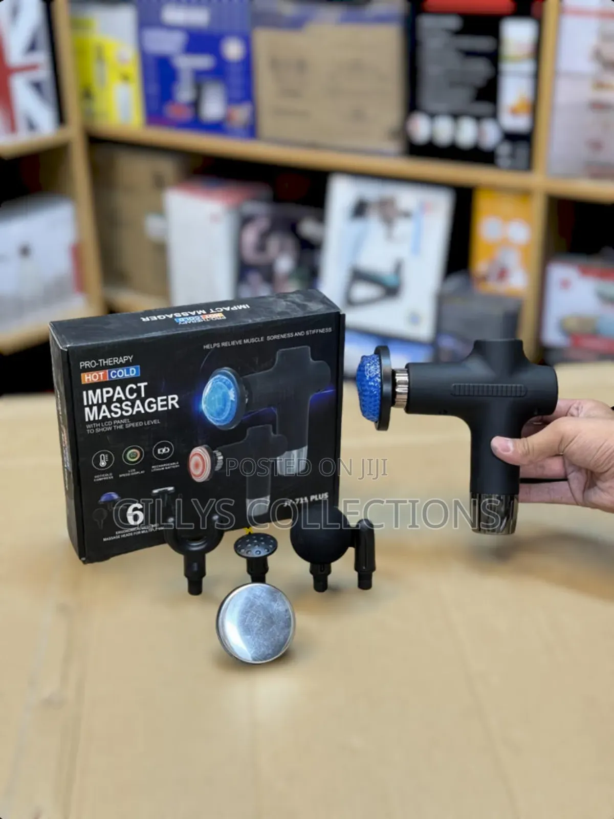 Hot and Cold Impact Massager Gun